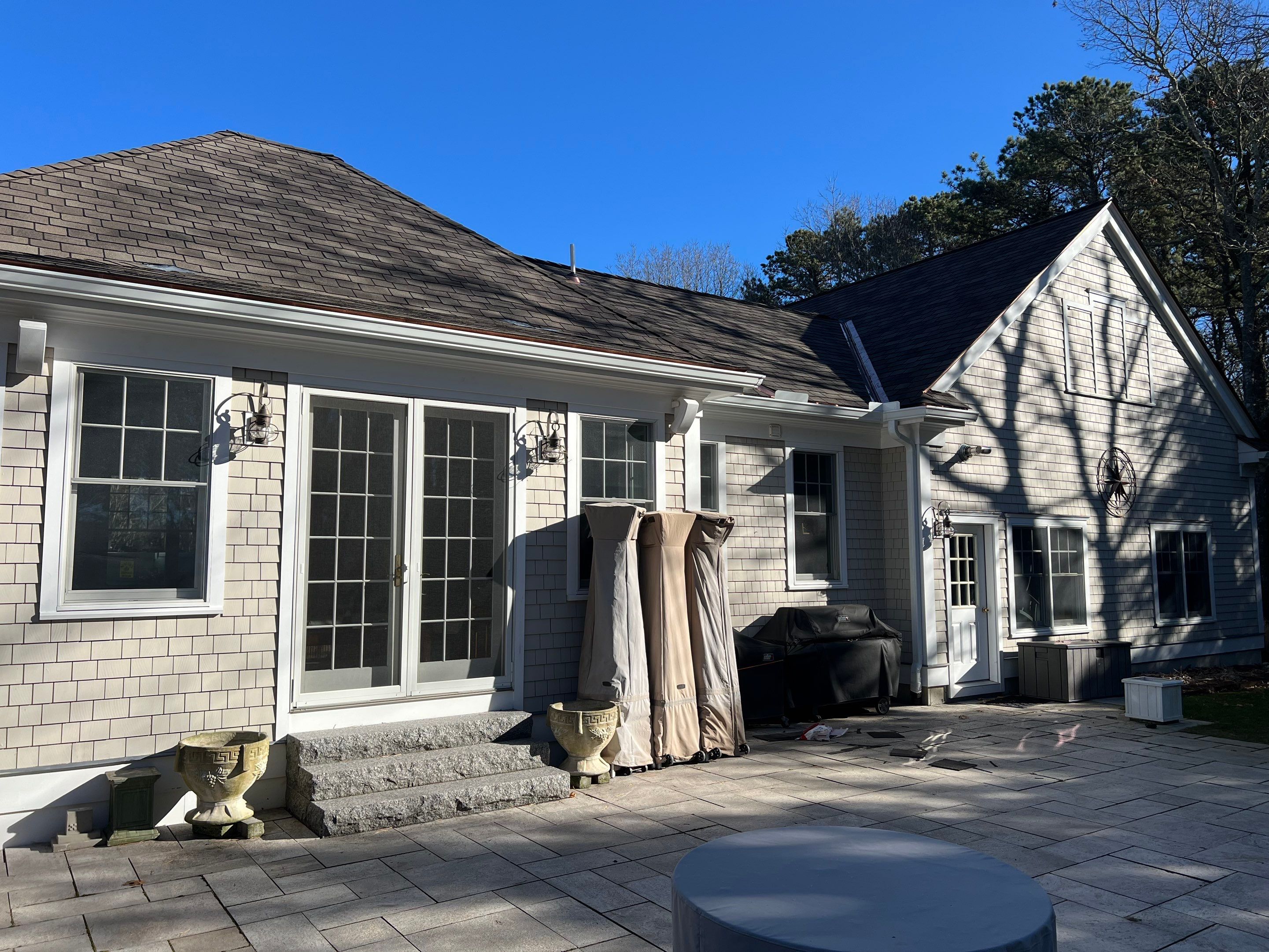 Premium Cedar Shake Roof Replacement Project in Barnstable by Mighty Dog Roofing of Greater Middlesex County