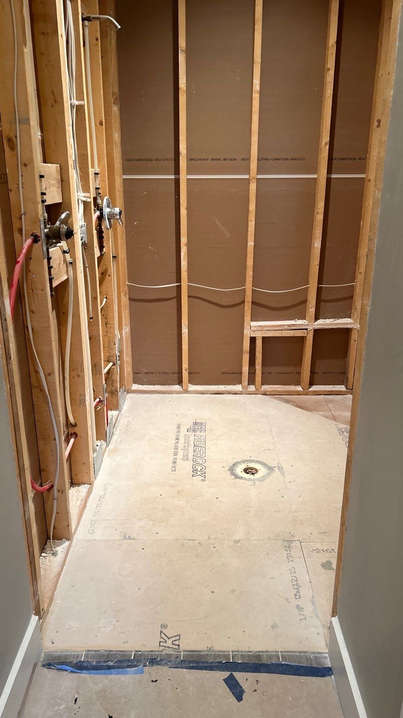 Double Shower Reno  by Footprints Floors of Nashville