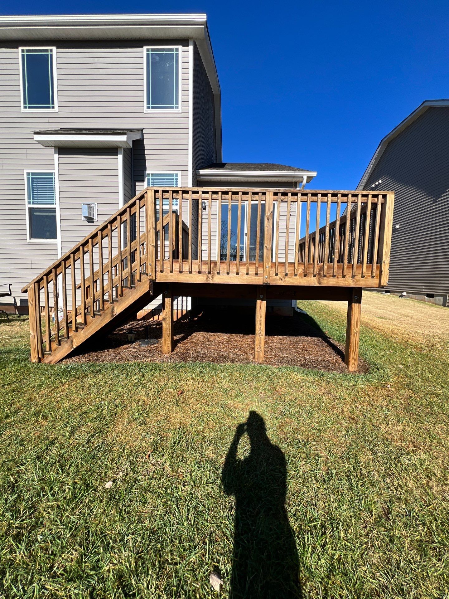 Coated Deck using Wood Sealant by DuraSeal