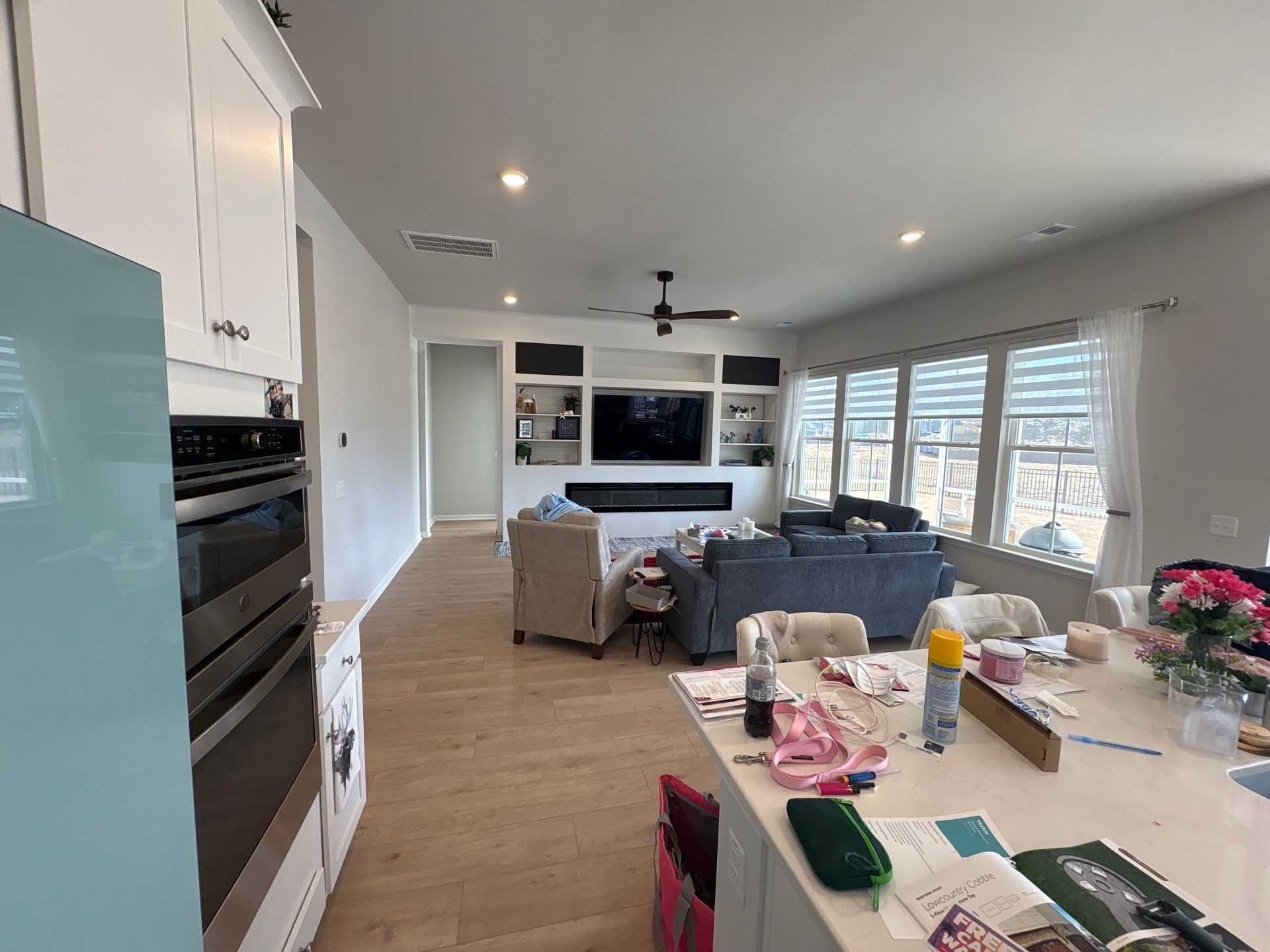 Another fresh interior transformation underway in Summerville 🎨 by Pathway Home Painting & Improvements