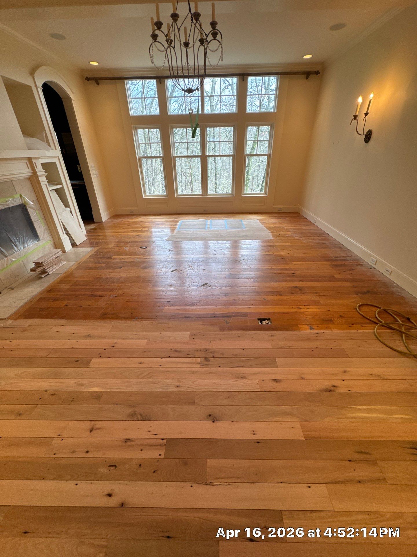 Sand and Finish, Herringbone Feature! by RTBaldwin Hardwood Floors