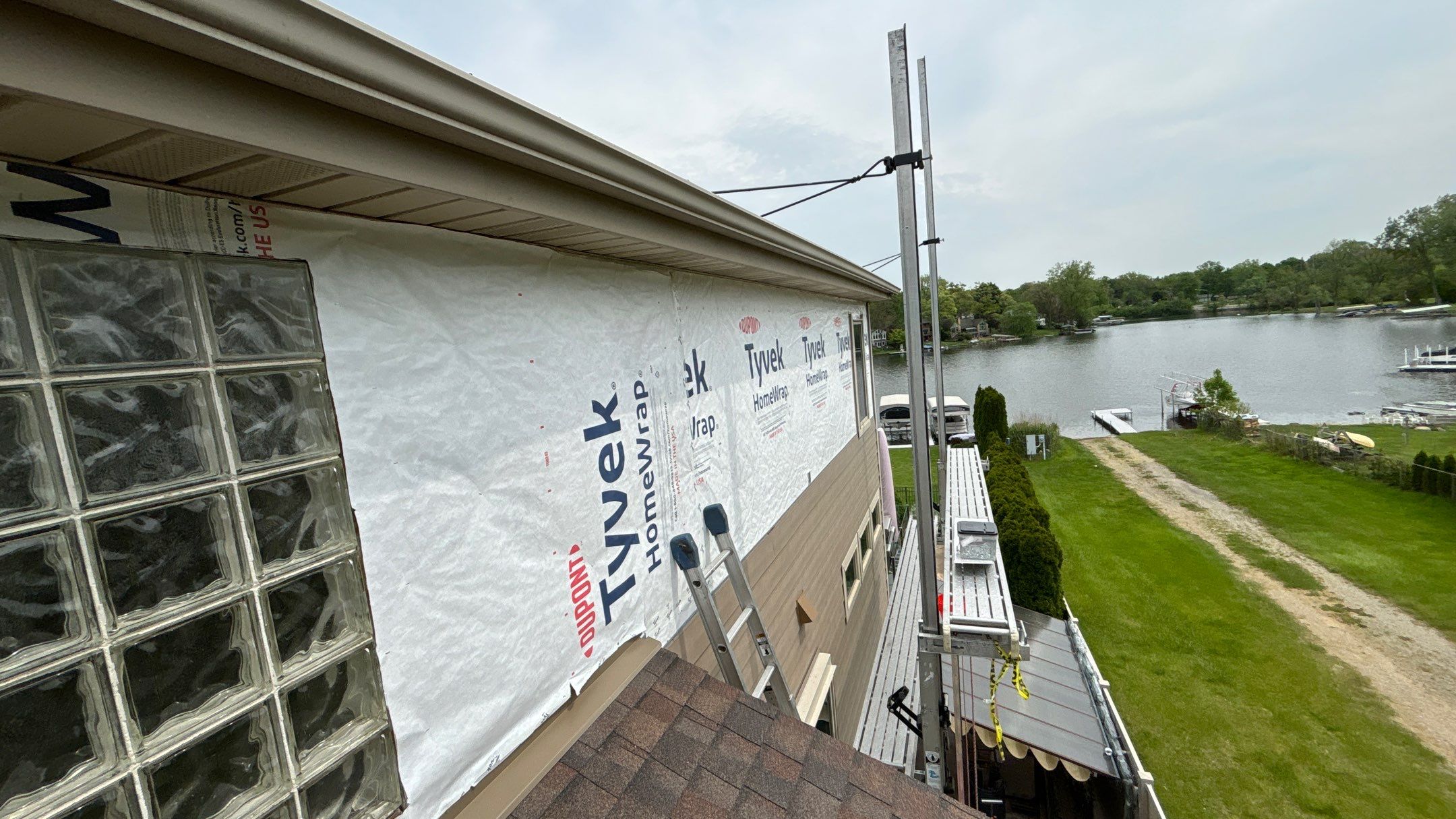 Siding Replacement using Everlast by 180 Contractors