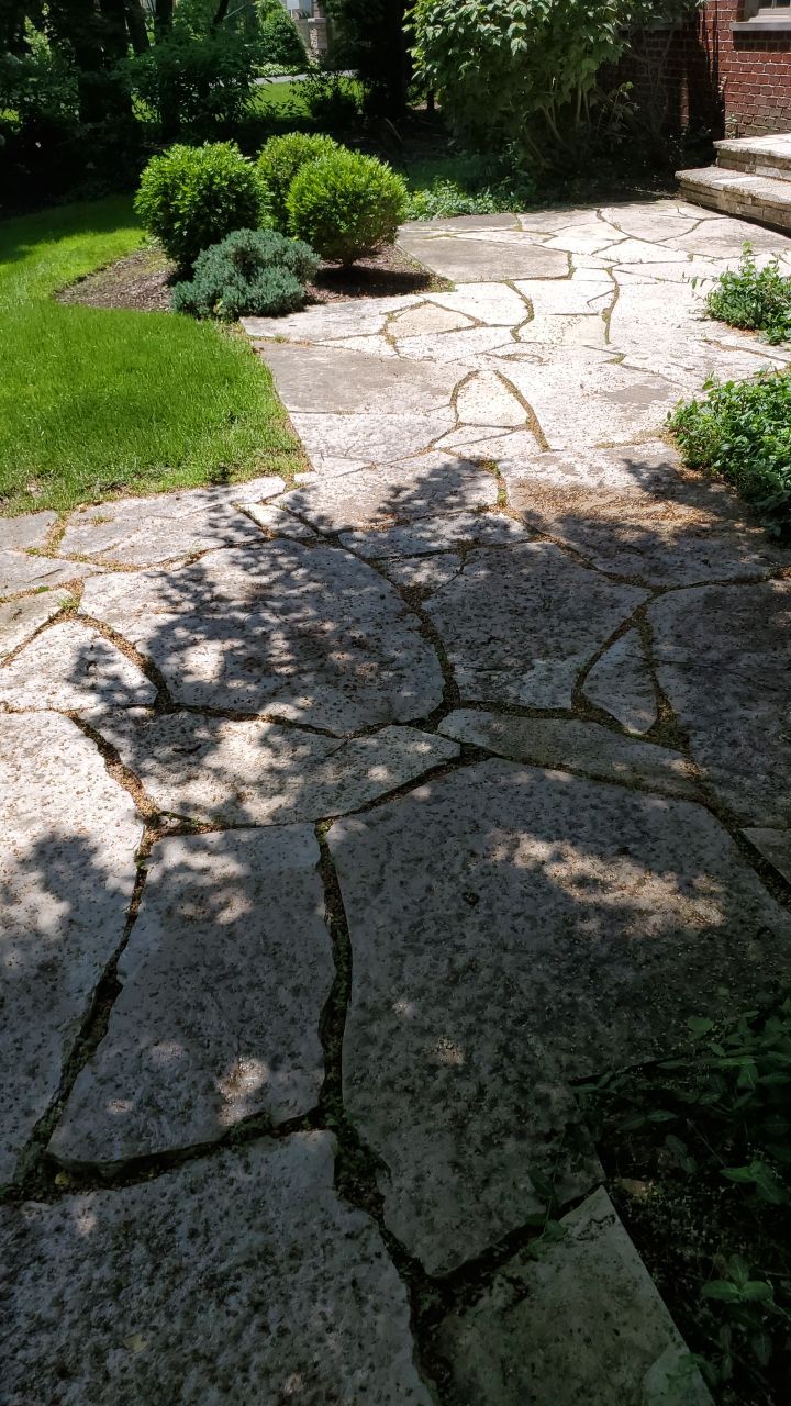 Exterior Stone and Concrete Surface Cleaning by Northern Power Washing LLC.