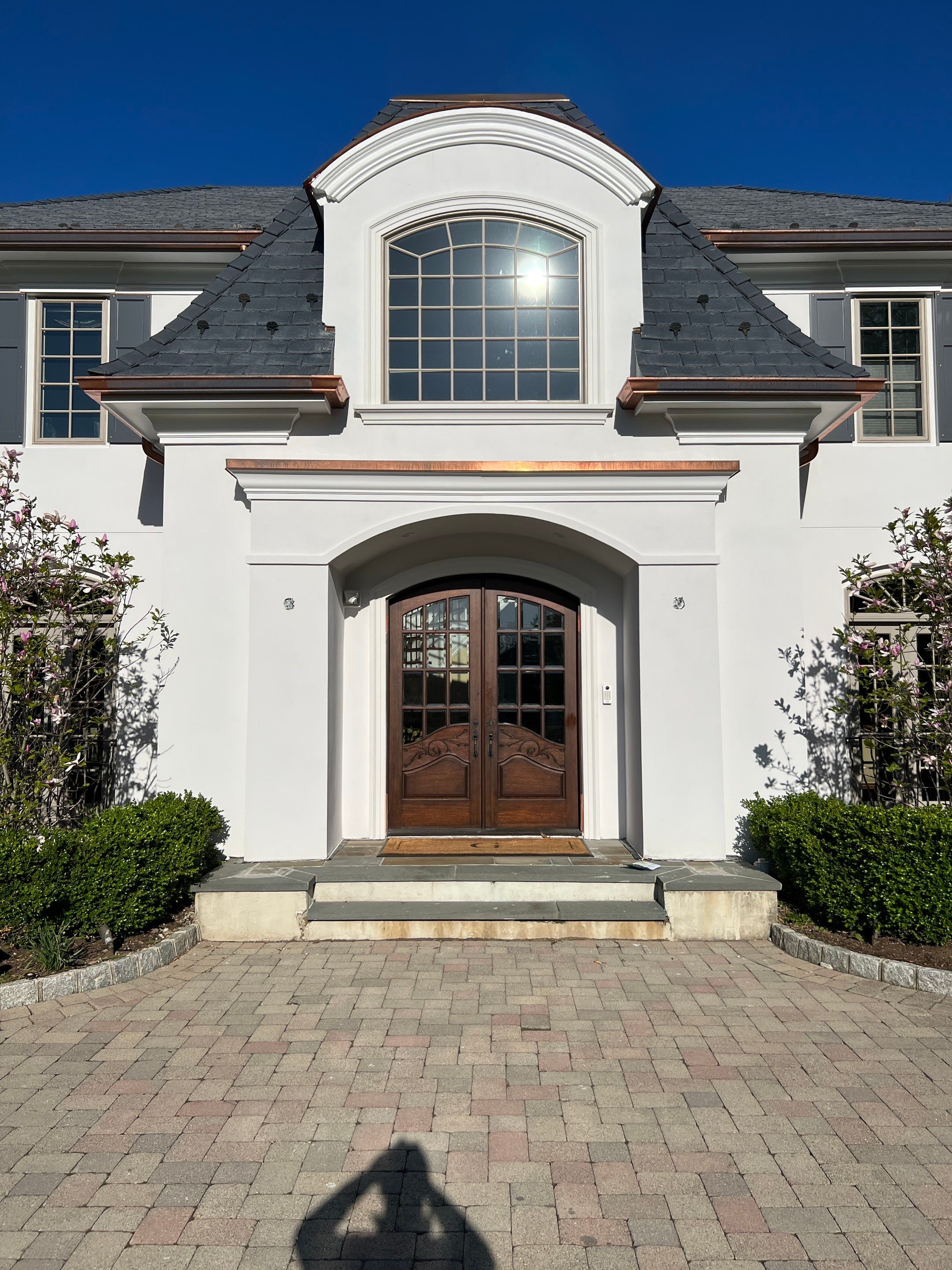 Full Slate - Stucco - Copper Remodel by USA Roof Masters