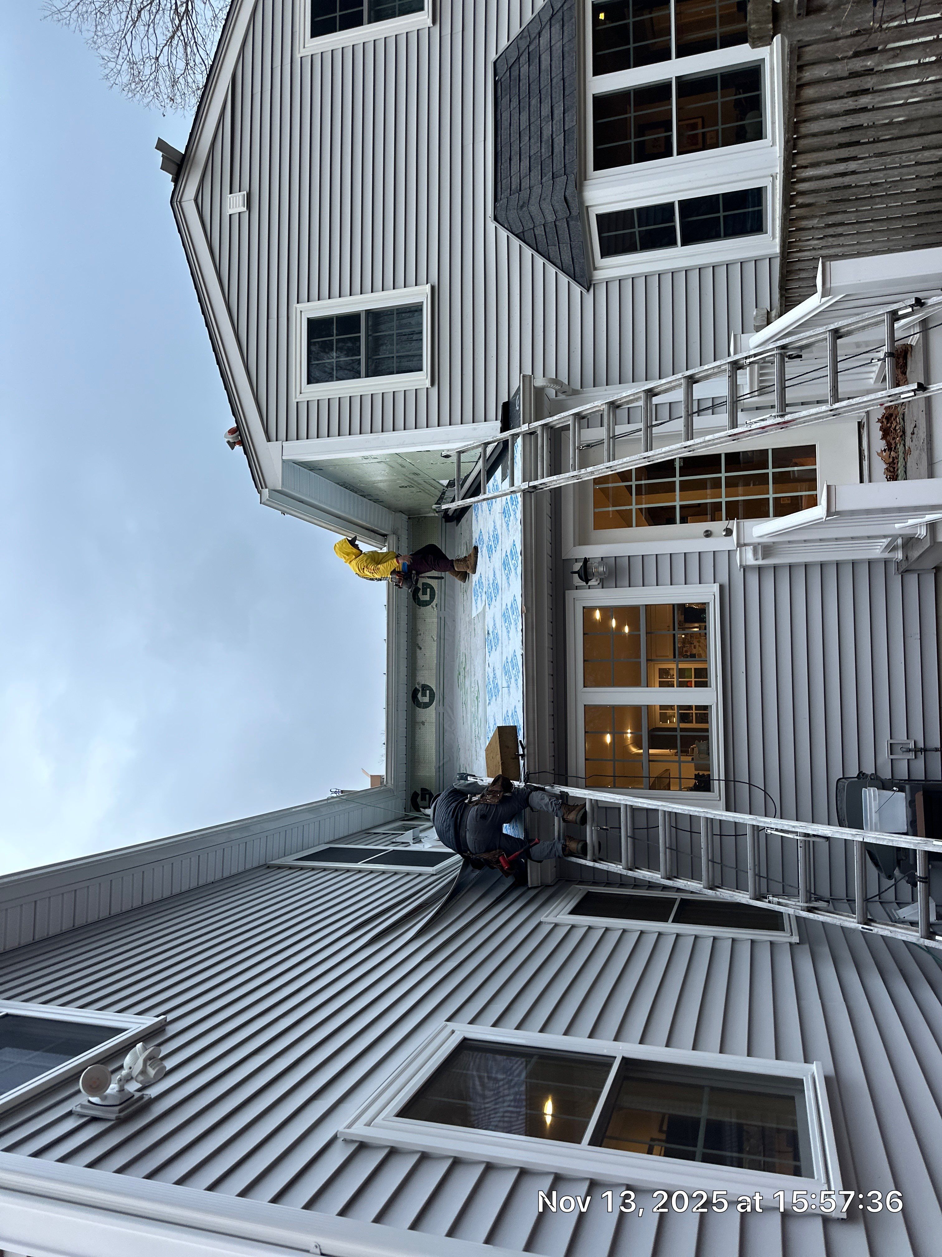 Andover Standing Seam Metal Roof with Snow Guard System by Mighty Dog Roofing of Greater Middlesex County