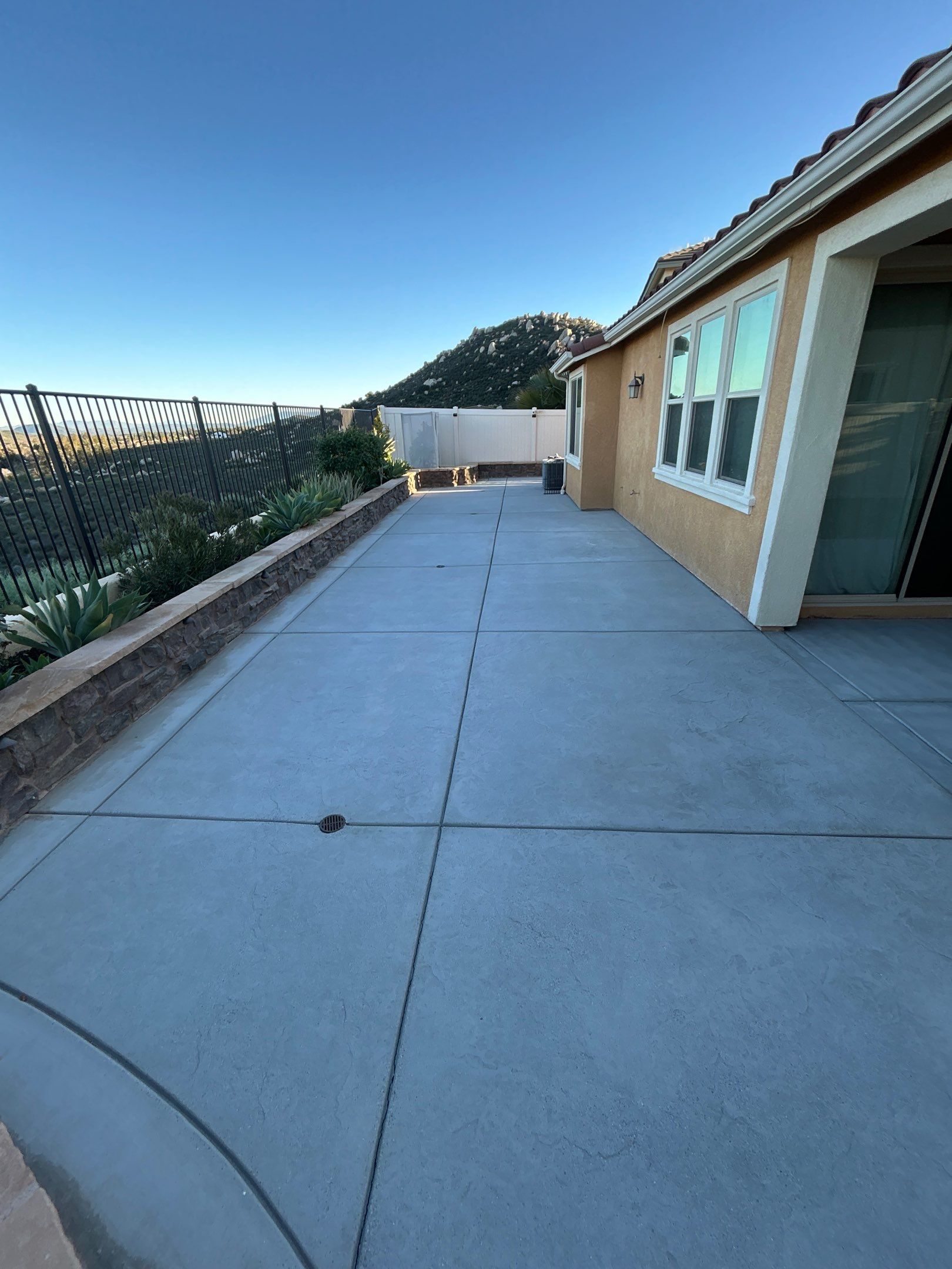 Sandblasting Paint Off Concrete & Sealing in Lake Elsinore, CA by La Power Washing Inc