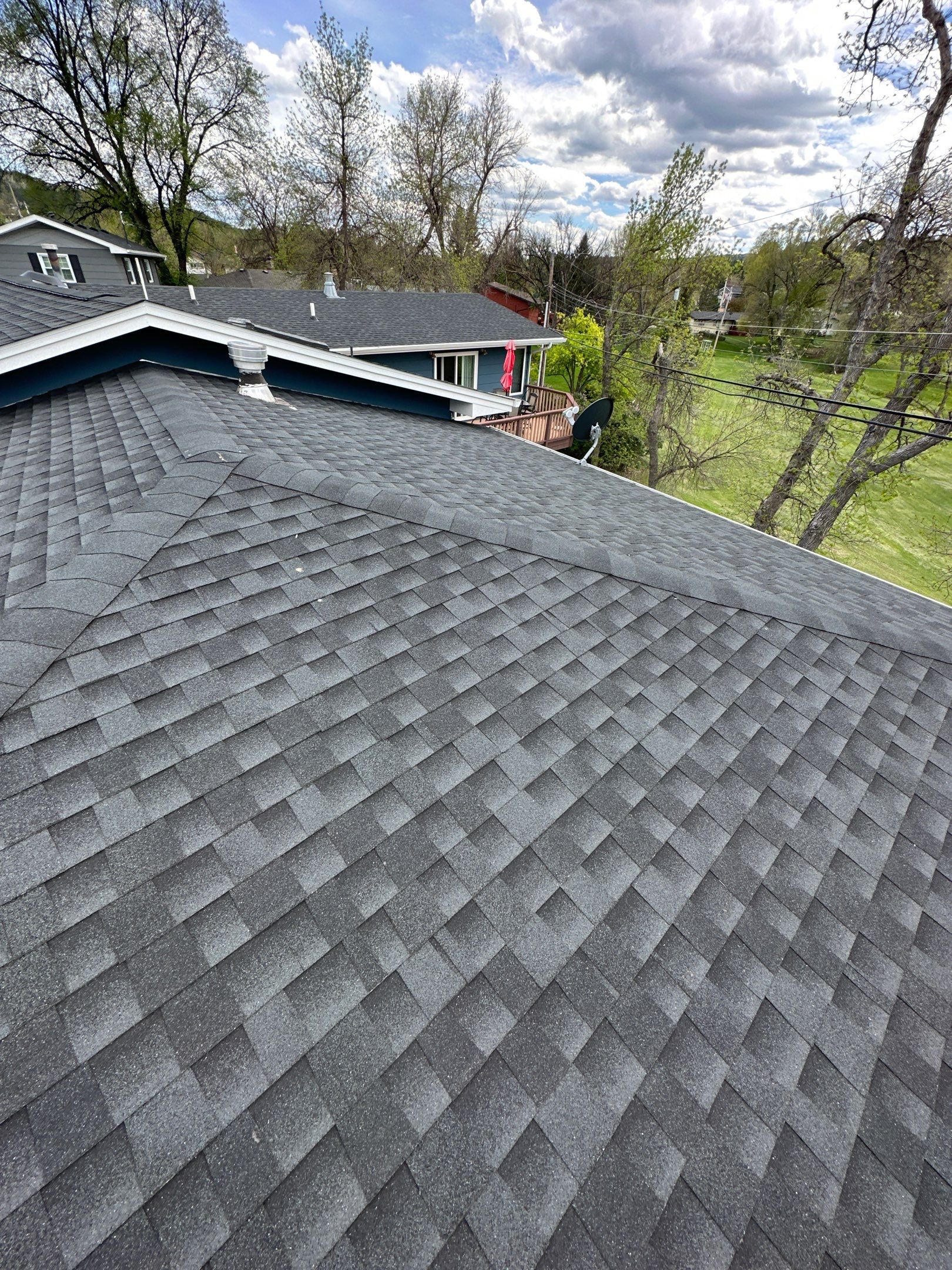 Residential Roofing Installation using Malarkey Shingles by Weather-Tite Exteriors LLC