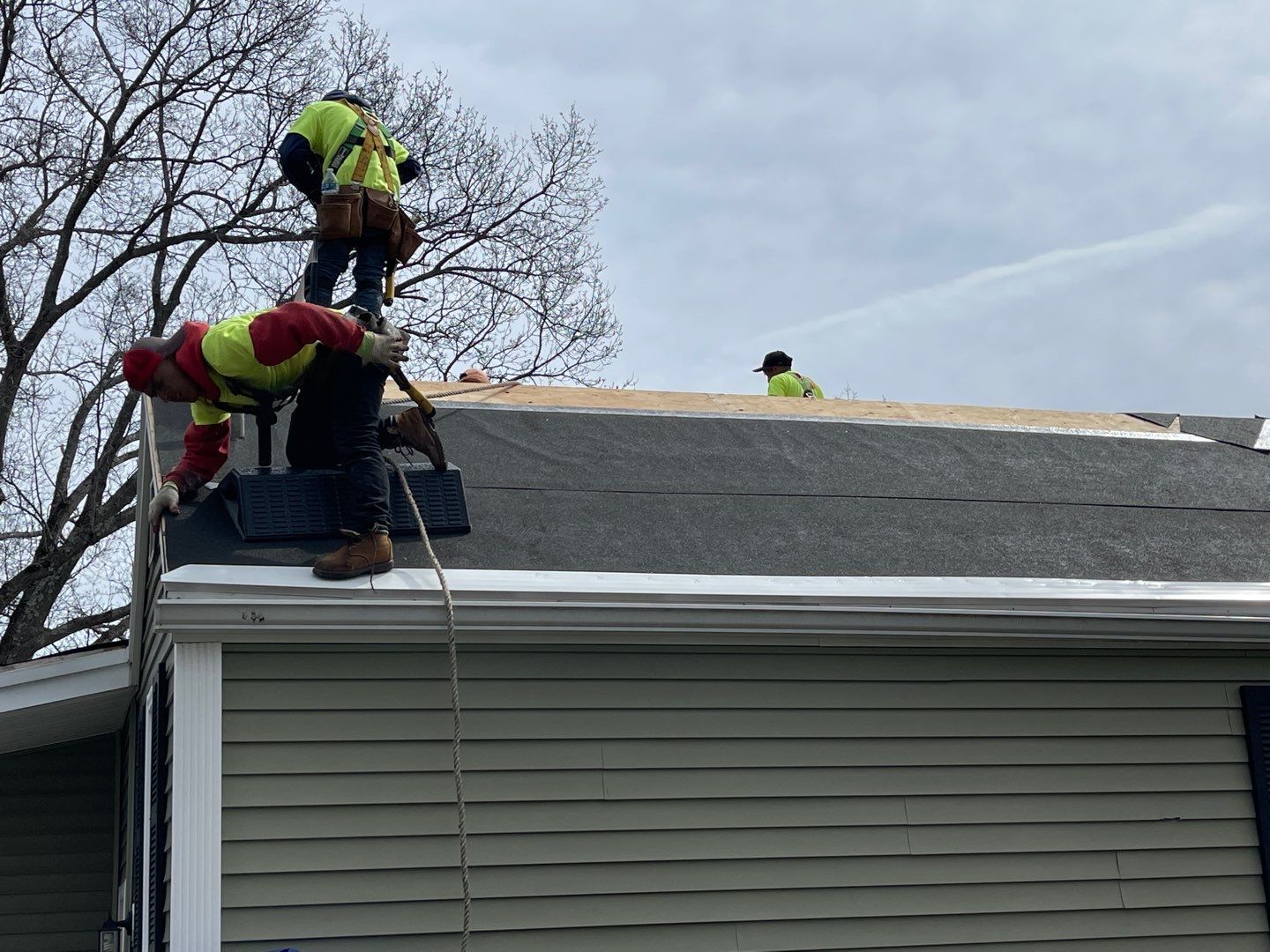 Residential Roofing Installation using GAF Timberline HDZ by Sensible Home Solutions