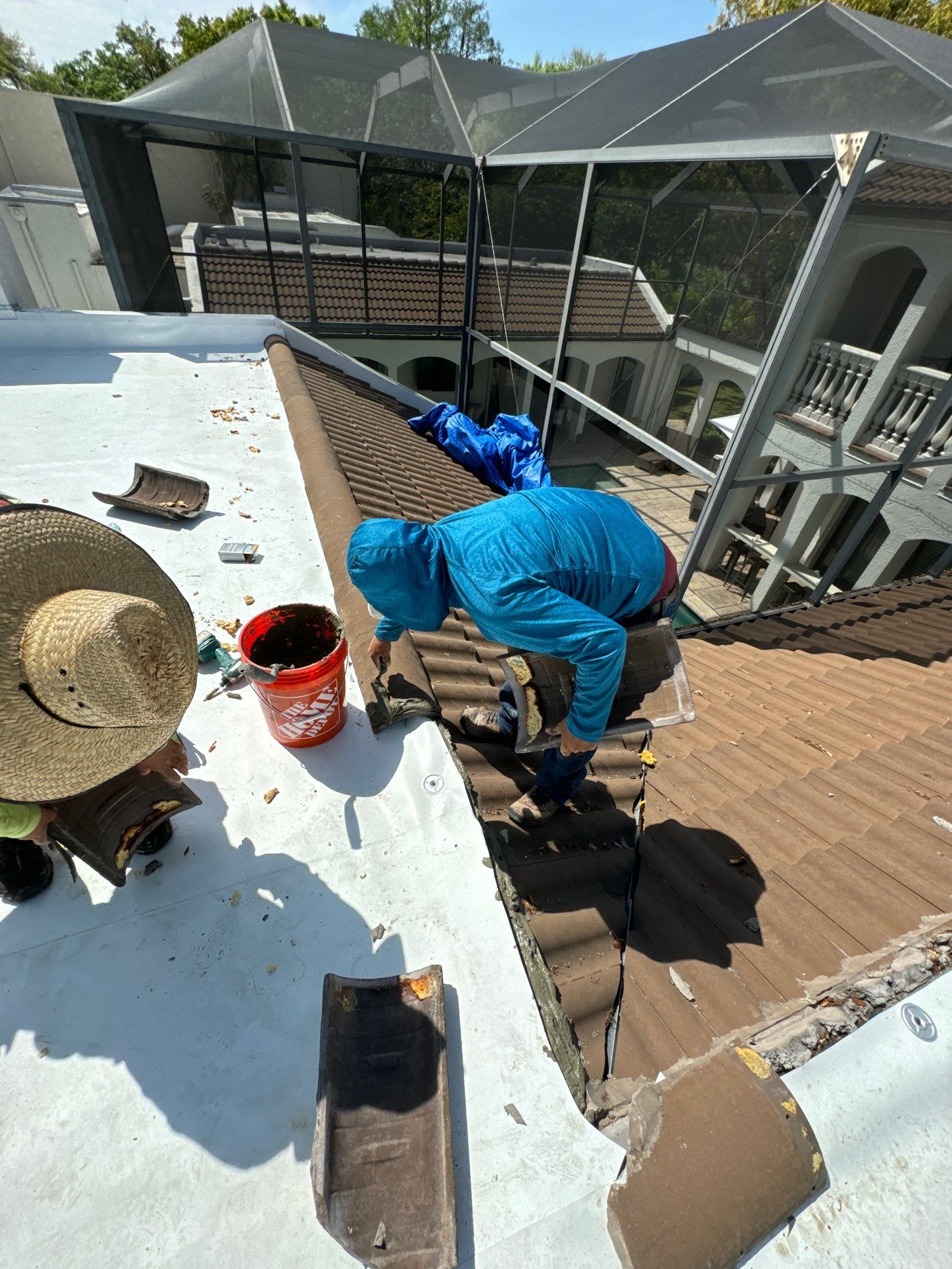Project in Tampa 33613 by Mitchell Roofing Company LLC