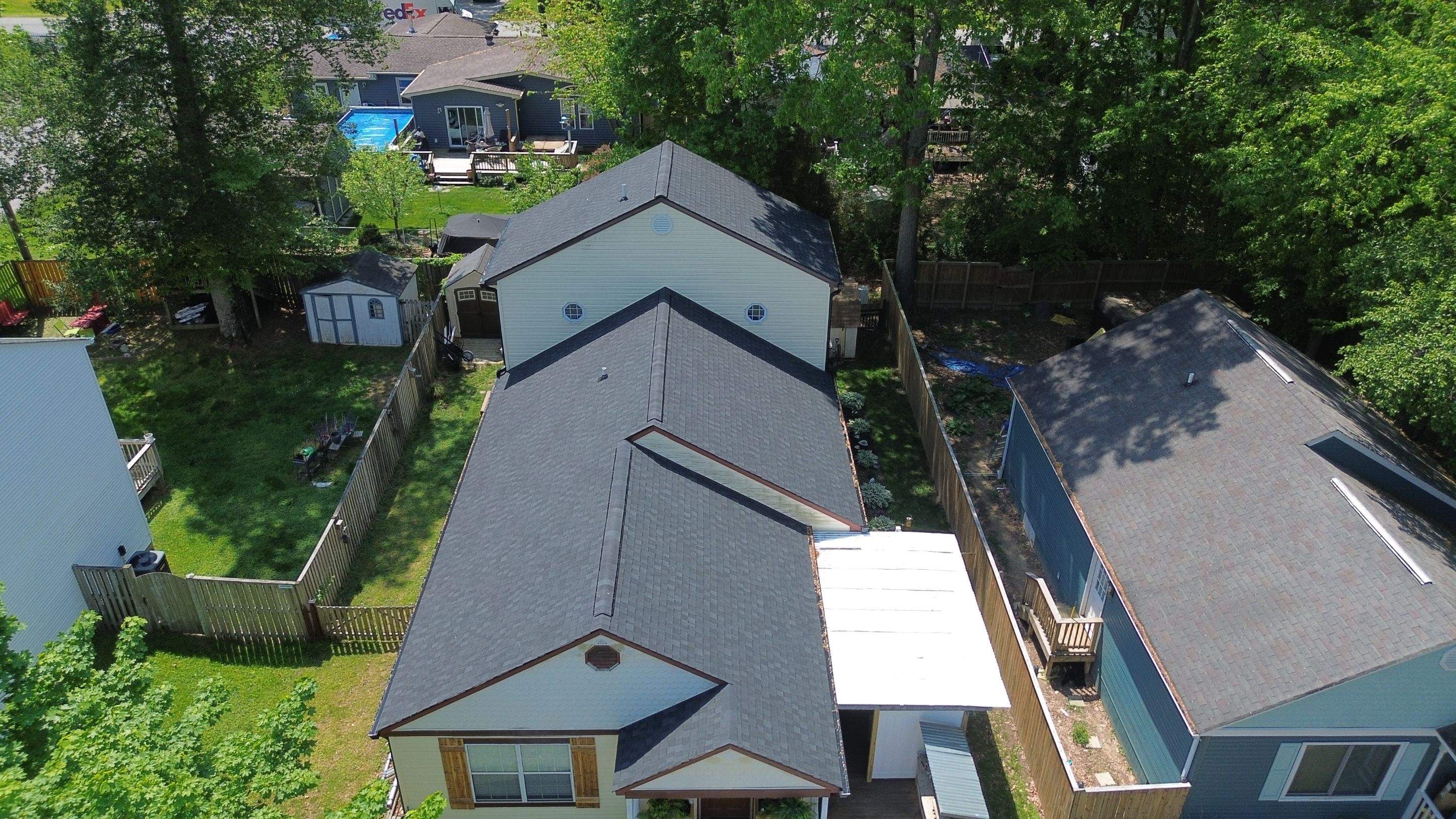 Residential Roofing Installation using TAMKO TITAN - Rustic Black by Storm Ready Exteriors