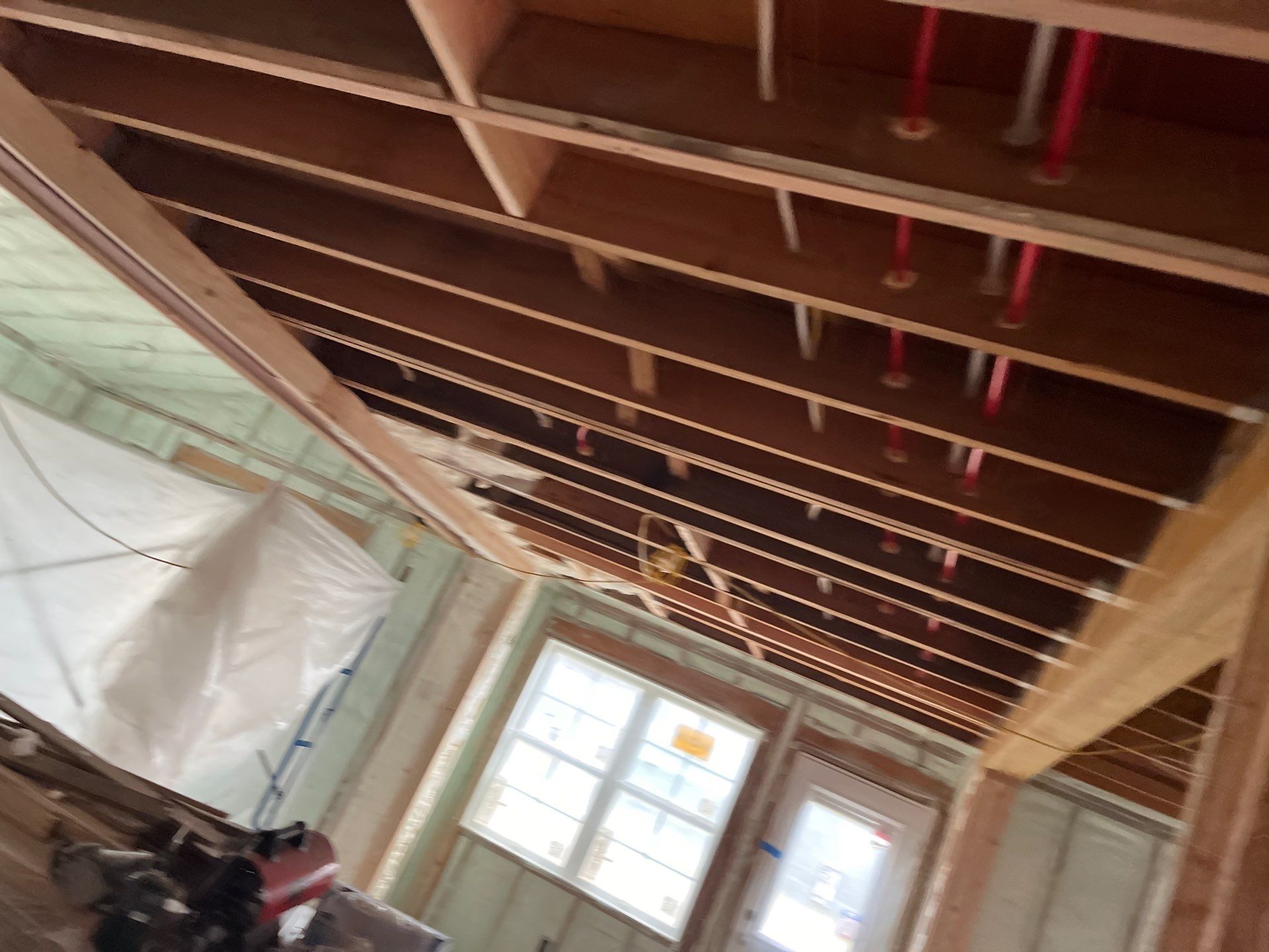 Basement Exterior Walls using Closed Cell Spray Foam by NYS Foam & Energy