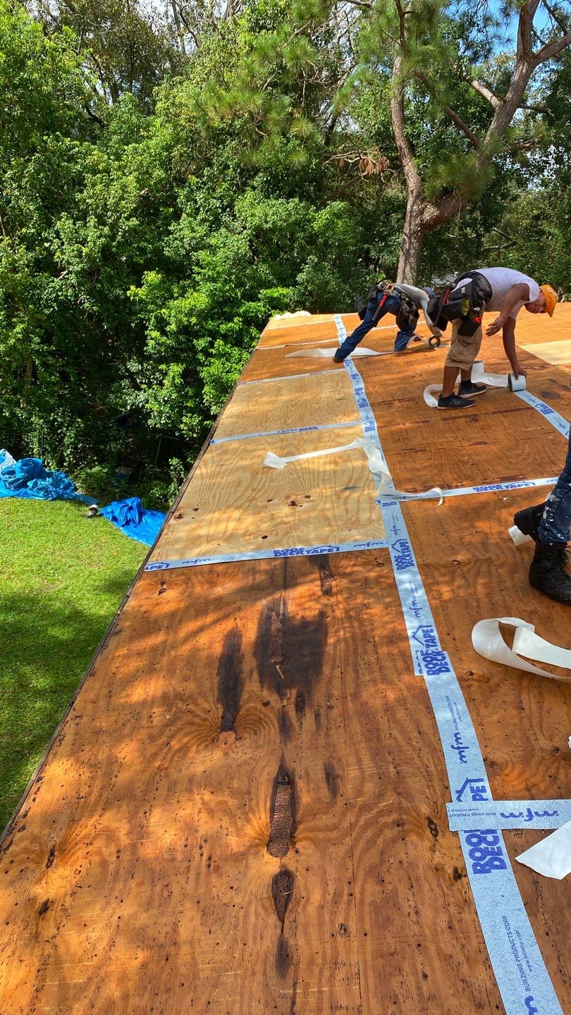Residential Roofing Repair using Roof Replacement by American Roofing & Construction LLC