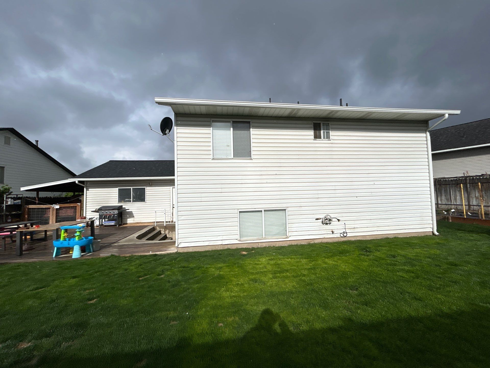 Project in Orem by Master Rain Gutters.
