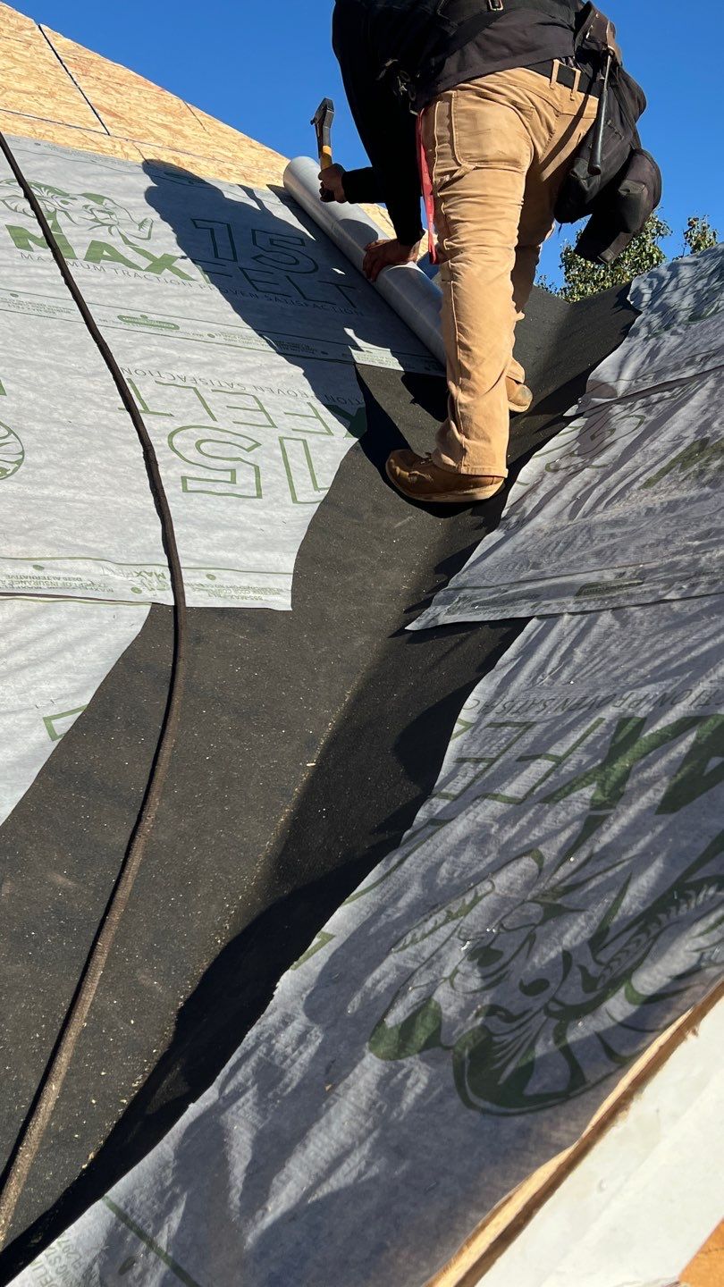 Residential Roofing Installation using GAF Natural Shadow  by A & H Roofing and Contracting