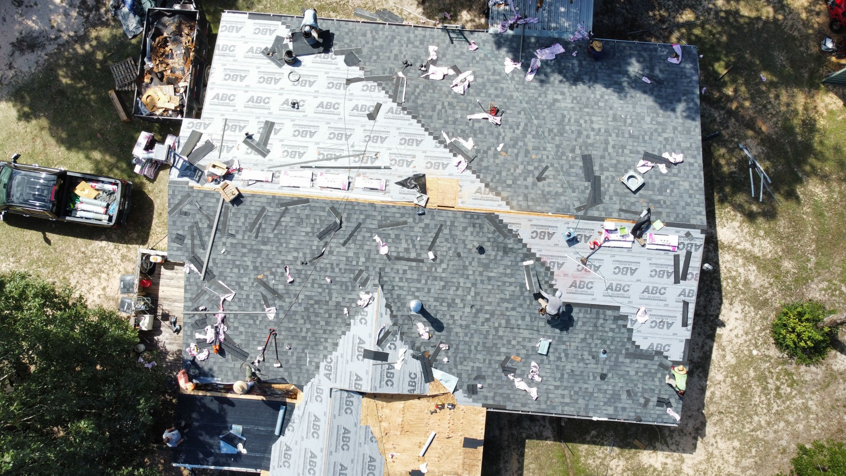 Project in Conroe by Roof Guard And Construction