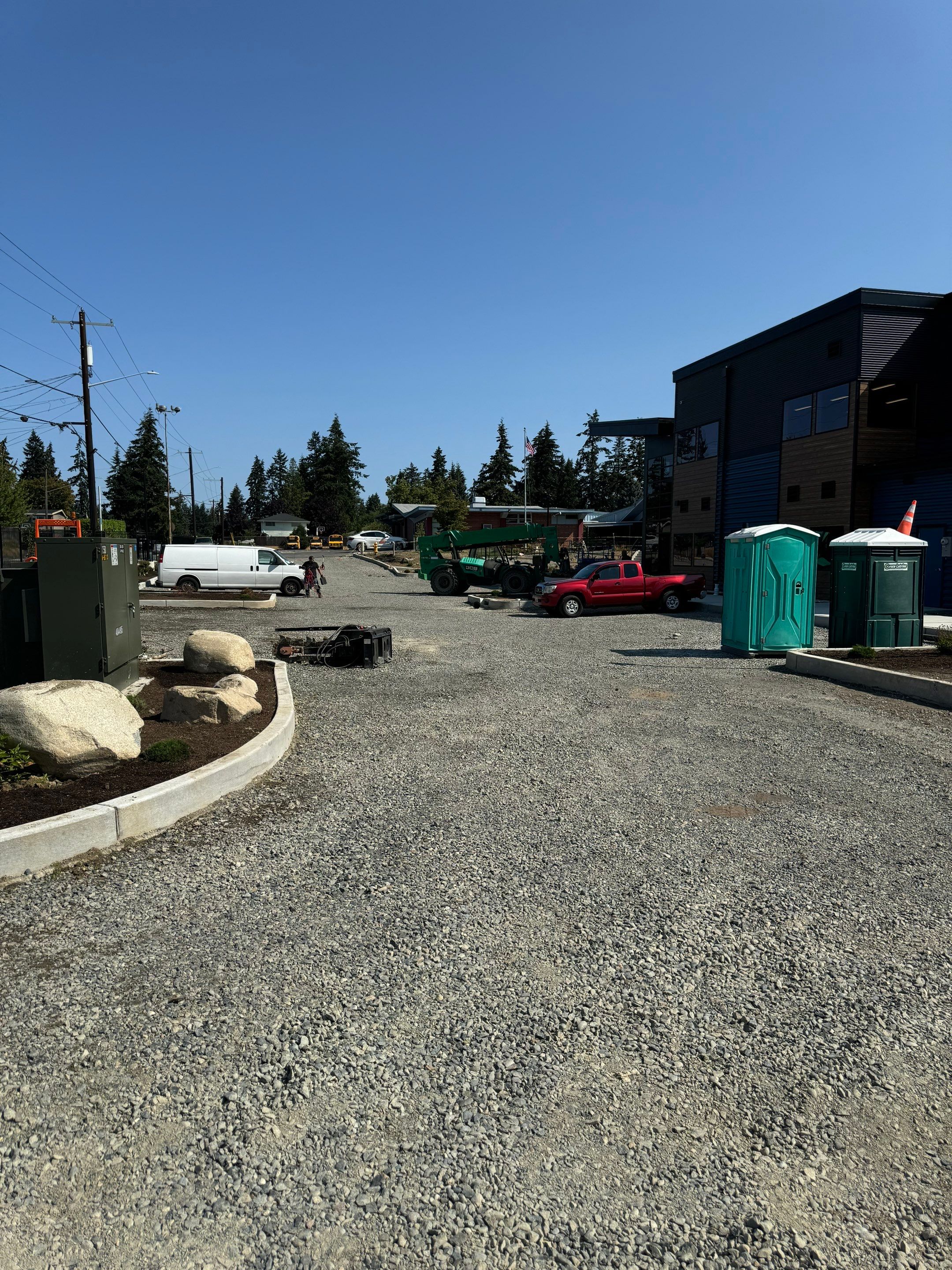 Cedar Park | Christian School Asphalt Parking Lot Repair  by Jireh Asphalt & Concrete Inc 