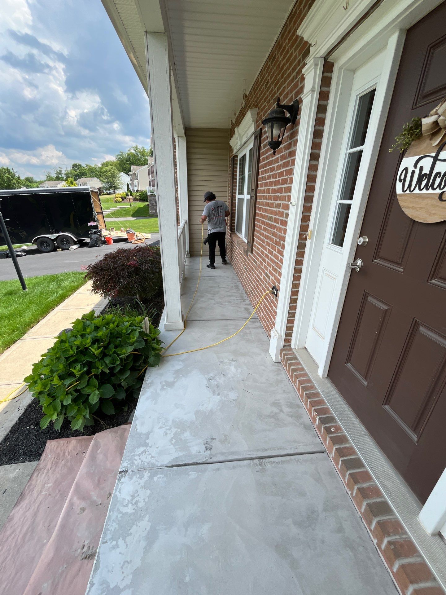 Oxford Pool Deck Project in Baden by Floors in a Day, Inc