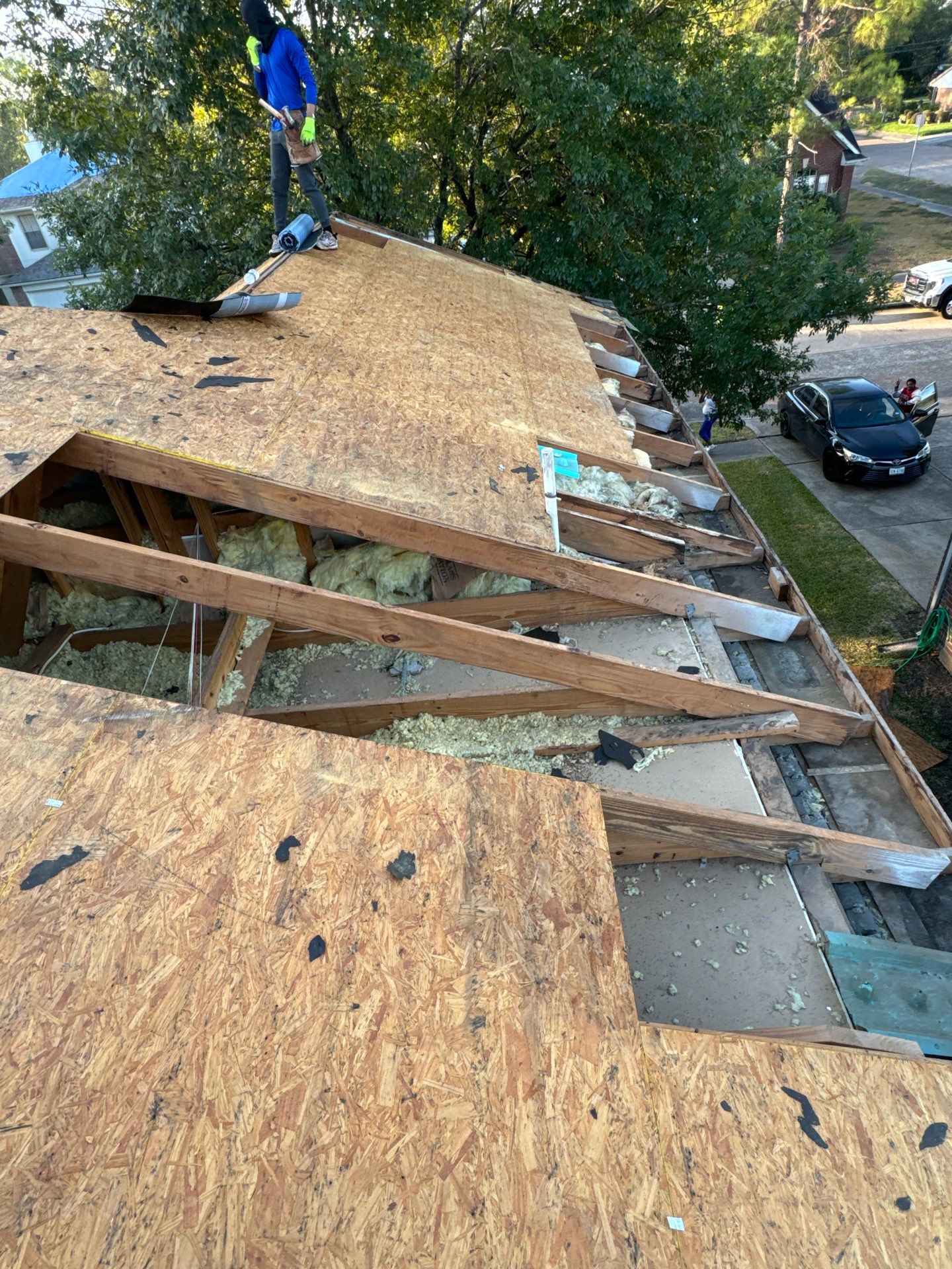 Residential Roofing Repair using Owen's Corning Duration (Lifetime) Shingles by Roof Repair Company