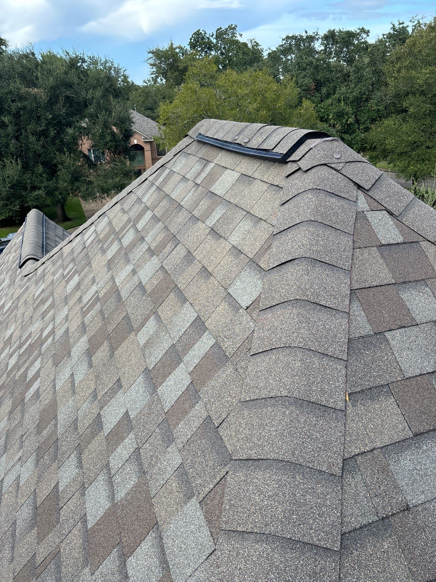 Residential Roofing Installation using Owen's Corning Duration (Lifetime) Shingles by Roof Repair Company