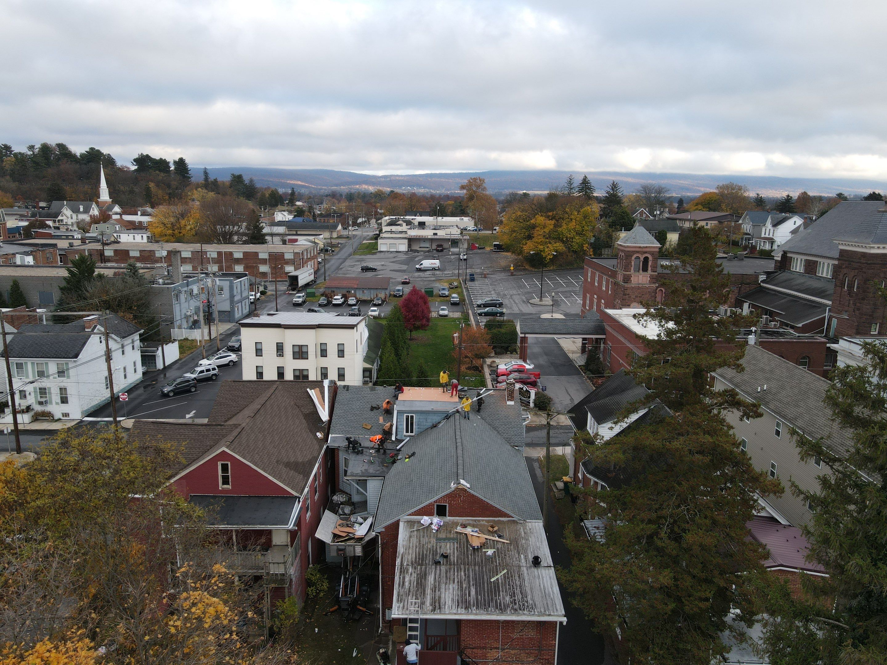 Commercial Roofing Installation using Gaf Hdz Architectural Shingle by Teflon Roofing