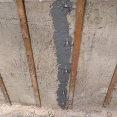 Crawl Space Foundation Crack Injection
