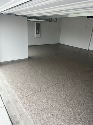 Garage Floor Coating using Madras