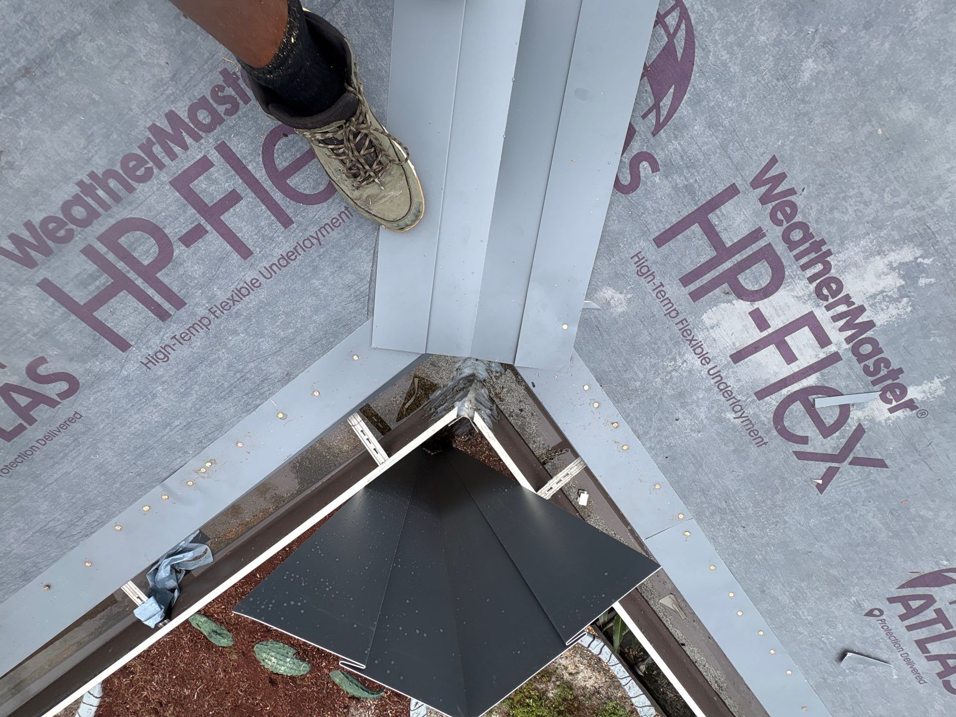 Permalock Metal Roofing Installation and Underlayment Replacement in Titusville by Pinnacle Roofing Group