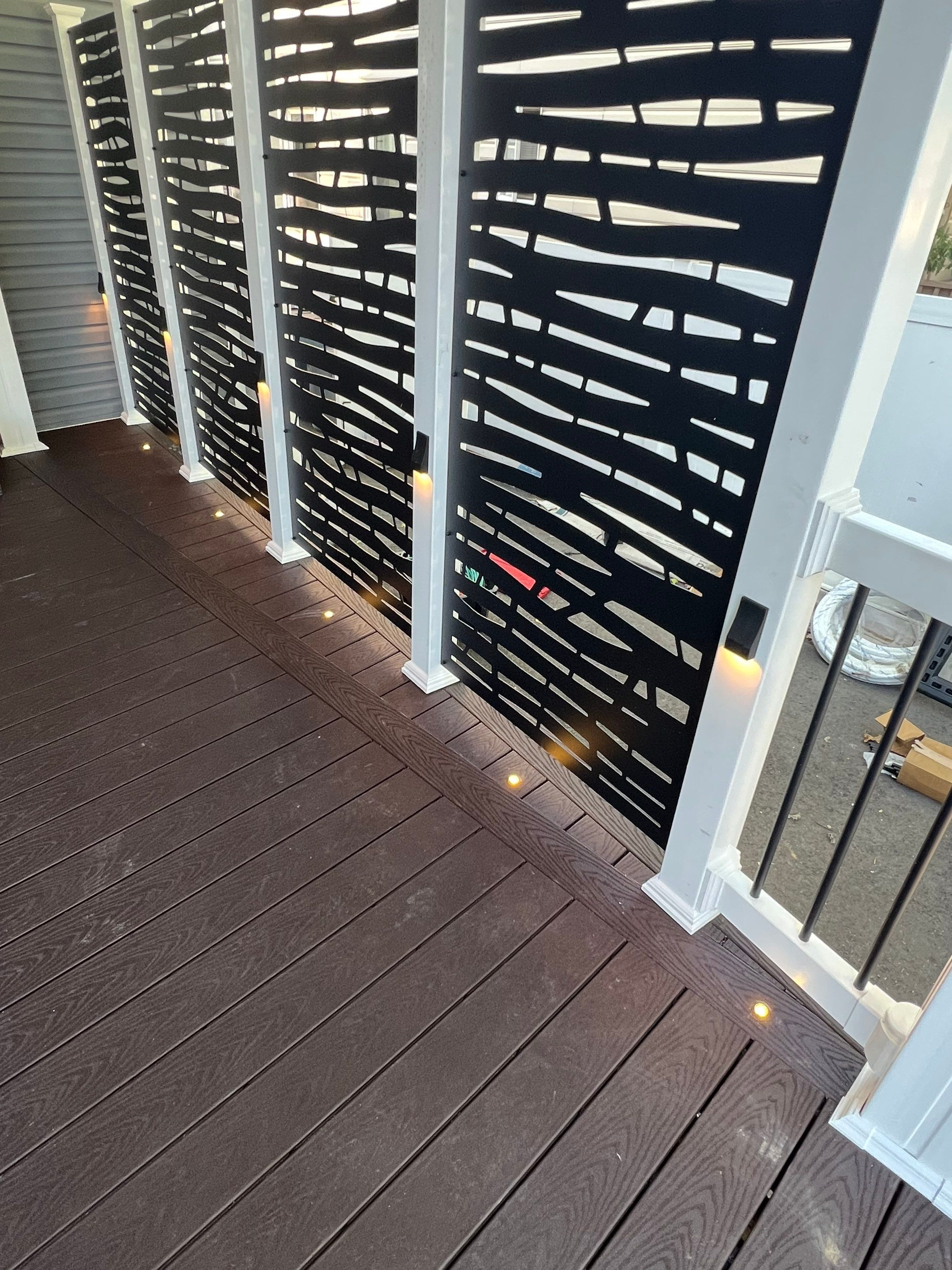 New Deck With Porch by deck guardian