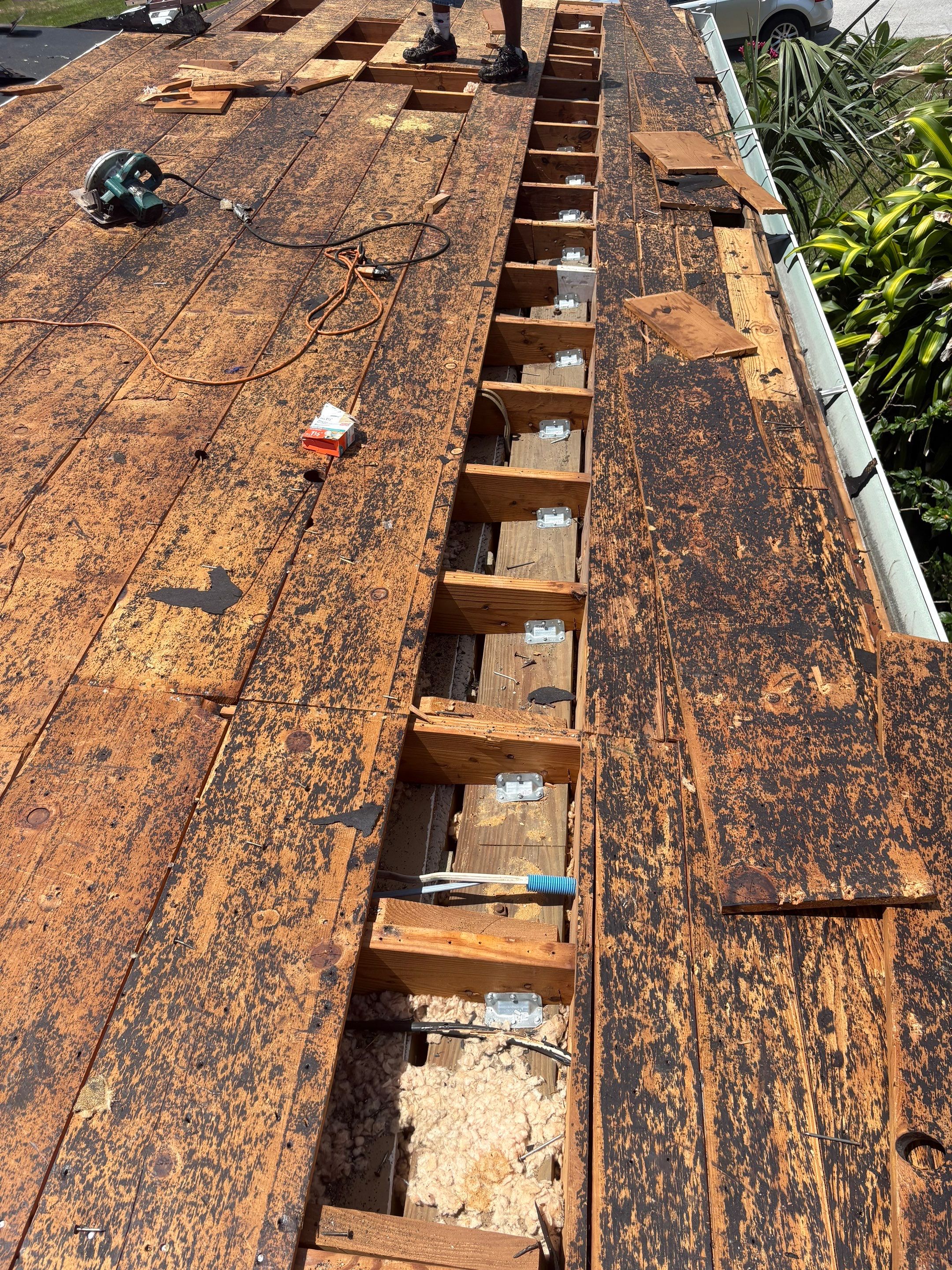 Project in St. Petersburg 33713 by Mitchell Roofing Company LLC 