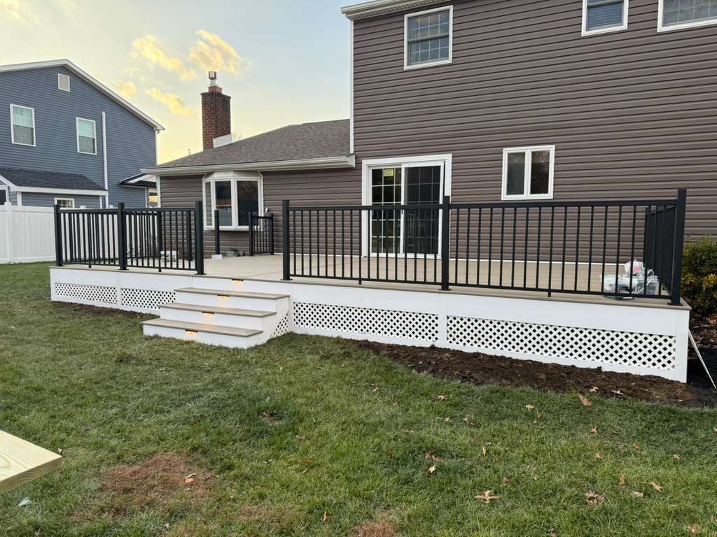 New Deck in Delaran NJ by deck guardian