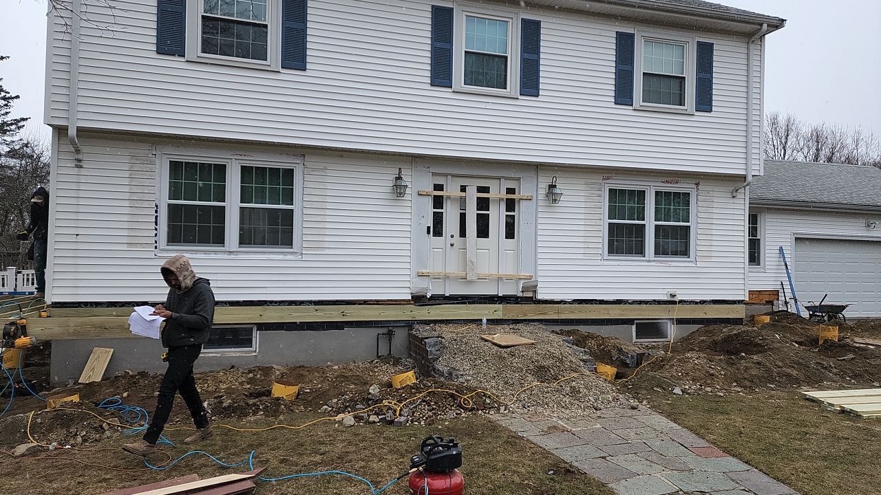 Siding Installation using James Hardie by UBrothers Construction