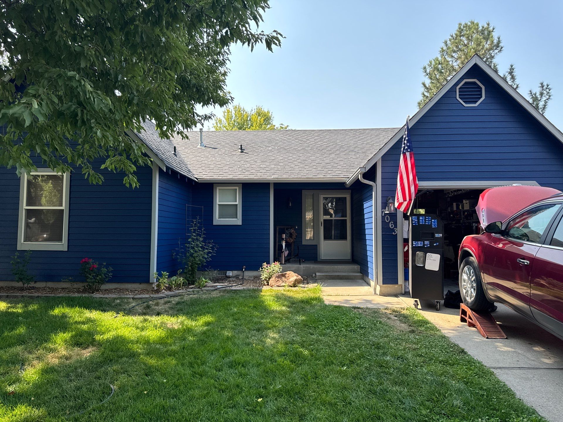 Complete Residential Roof Replacement and Sheathing Repair in Boise by Olive Roofing