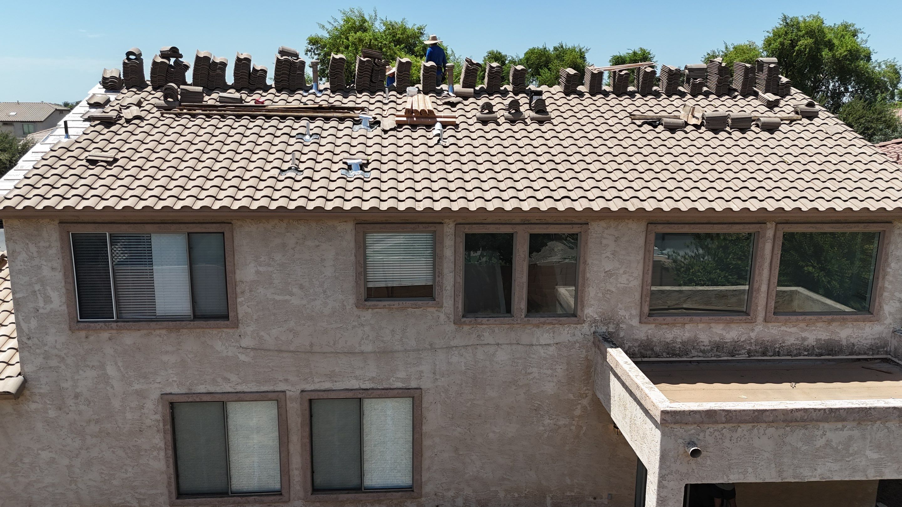 Project in Queen Creek, AZ by Saint Roofing