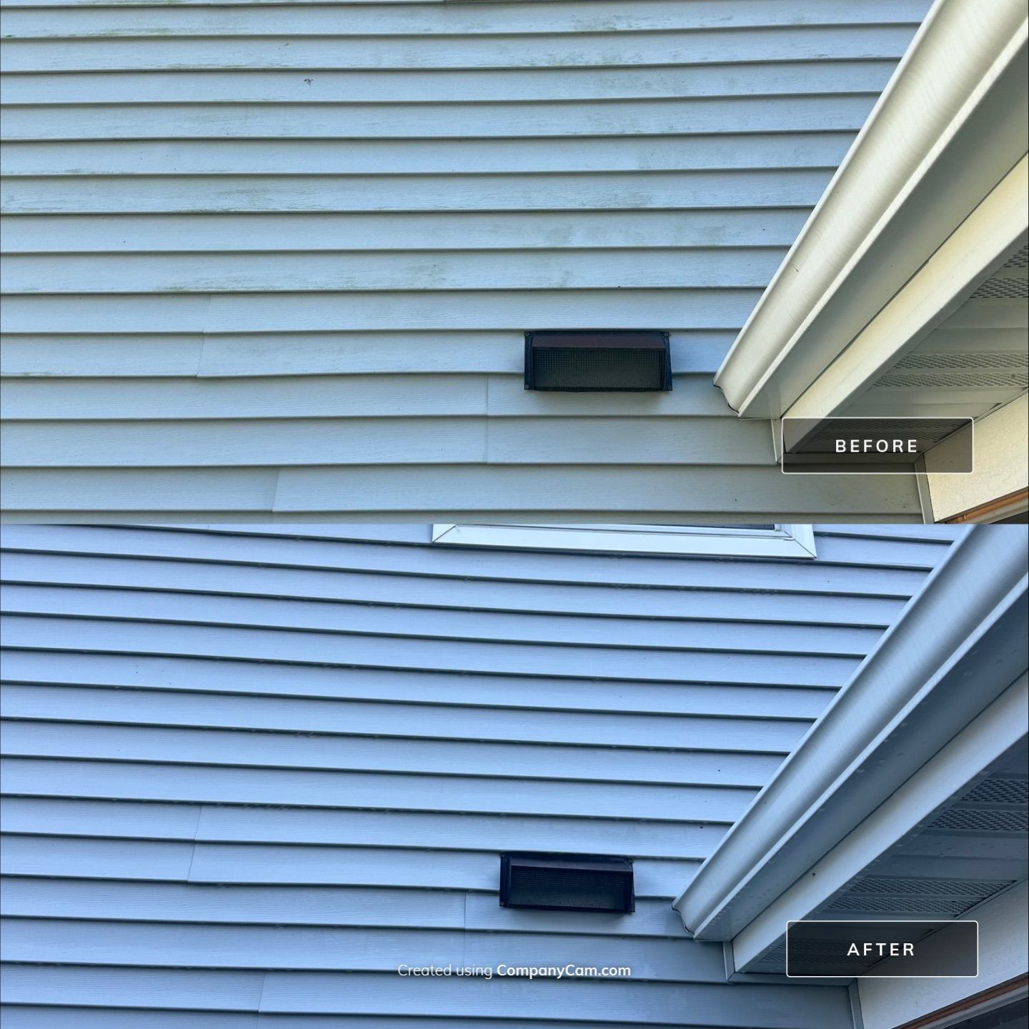 Project in Woodstock by Simmons Power & Soft Washing