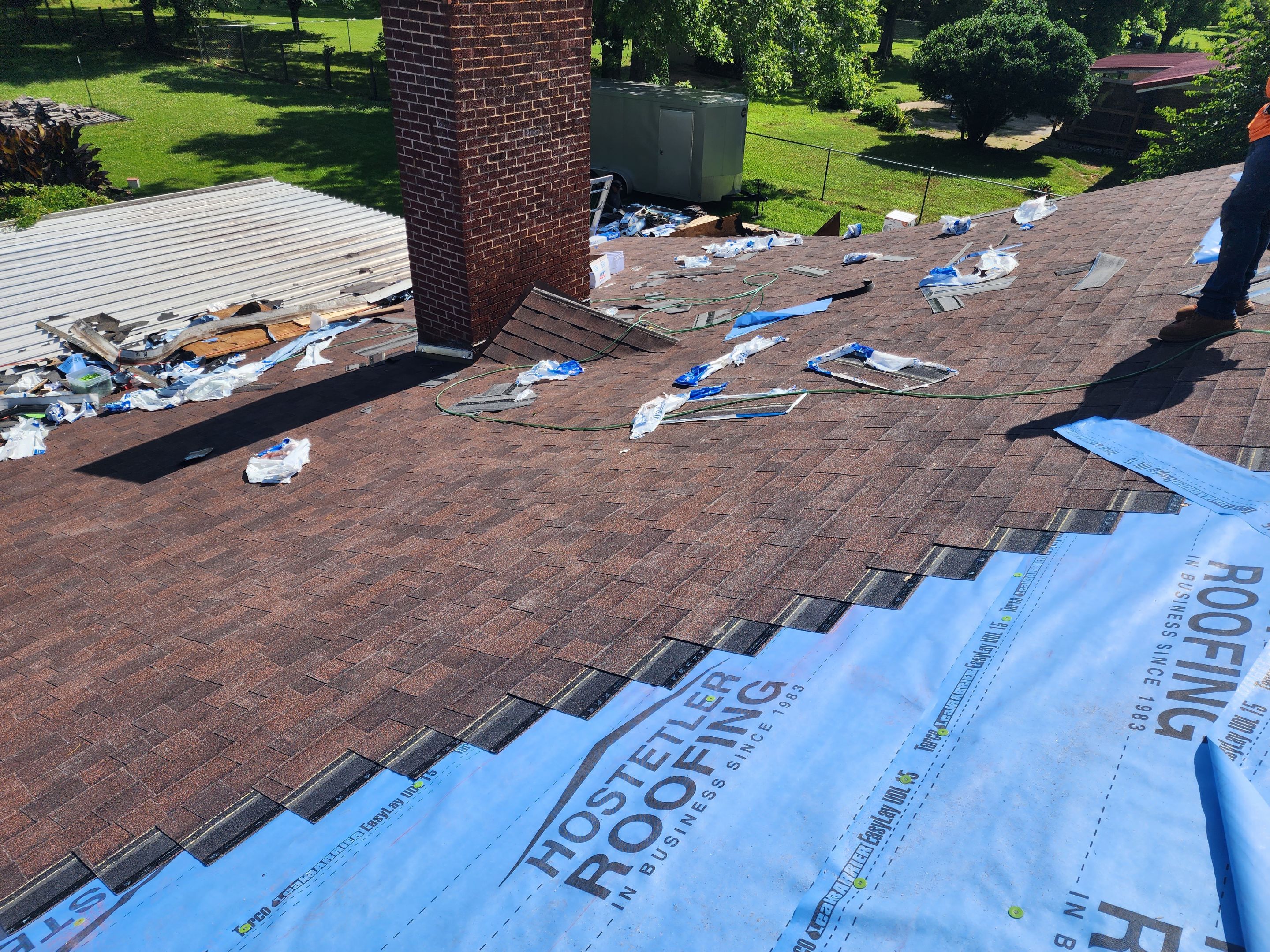 Full Shingle Replacement - New Boston, TX by Hostetler Roofing