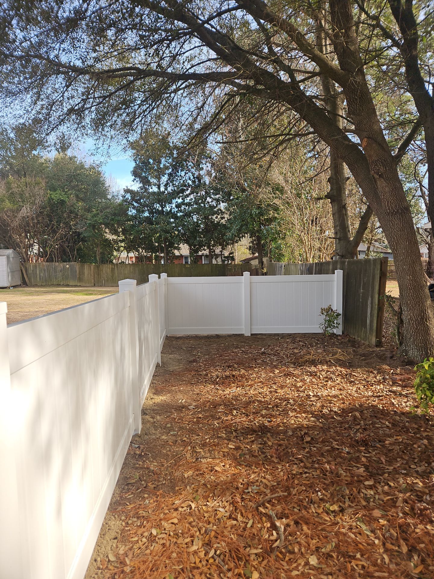 Project in Fayetteville by Superior Fence and Rail