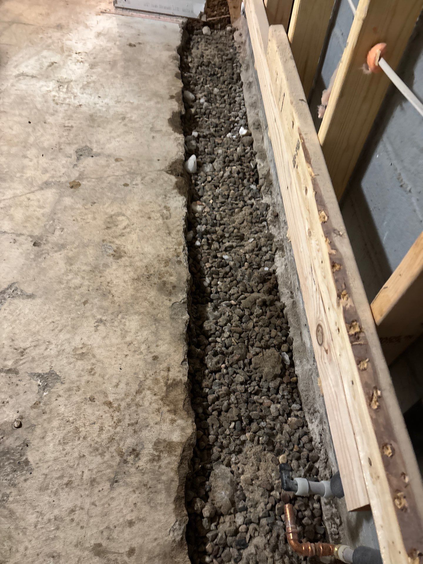 Subcontracted for a Whole-Home Remodel by Waterproofing Northeast