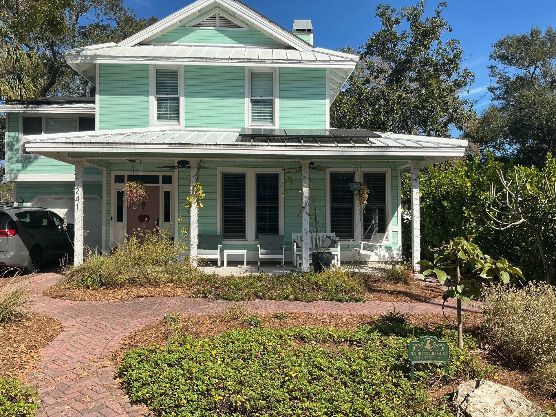 New White Soffit Project in Safety Harbor, FL by Gutter Professors