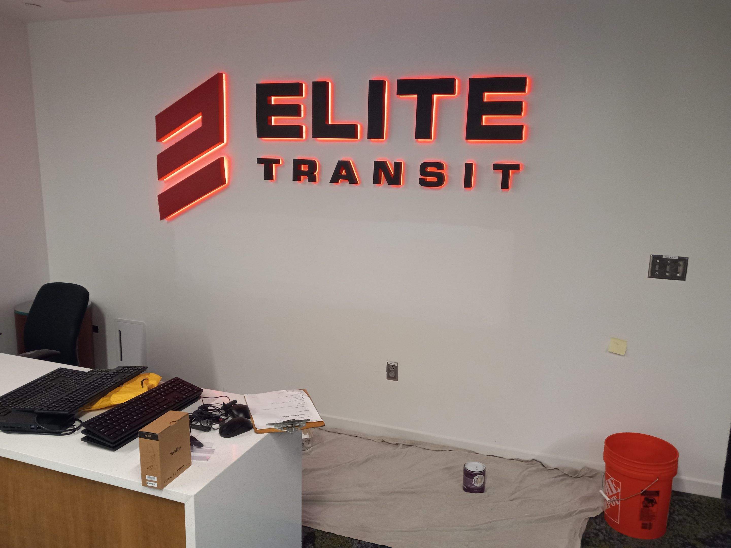 Interior signs by Carolina Signs and Wonders