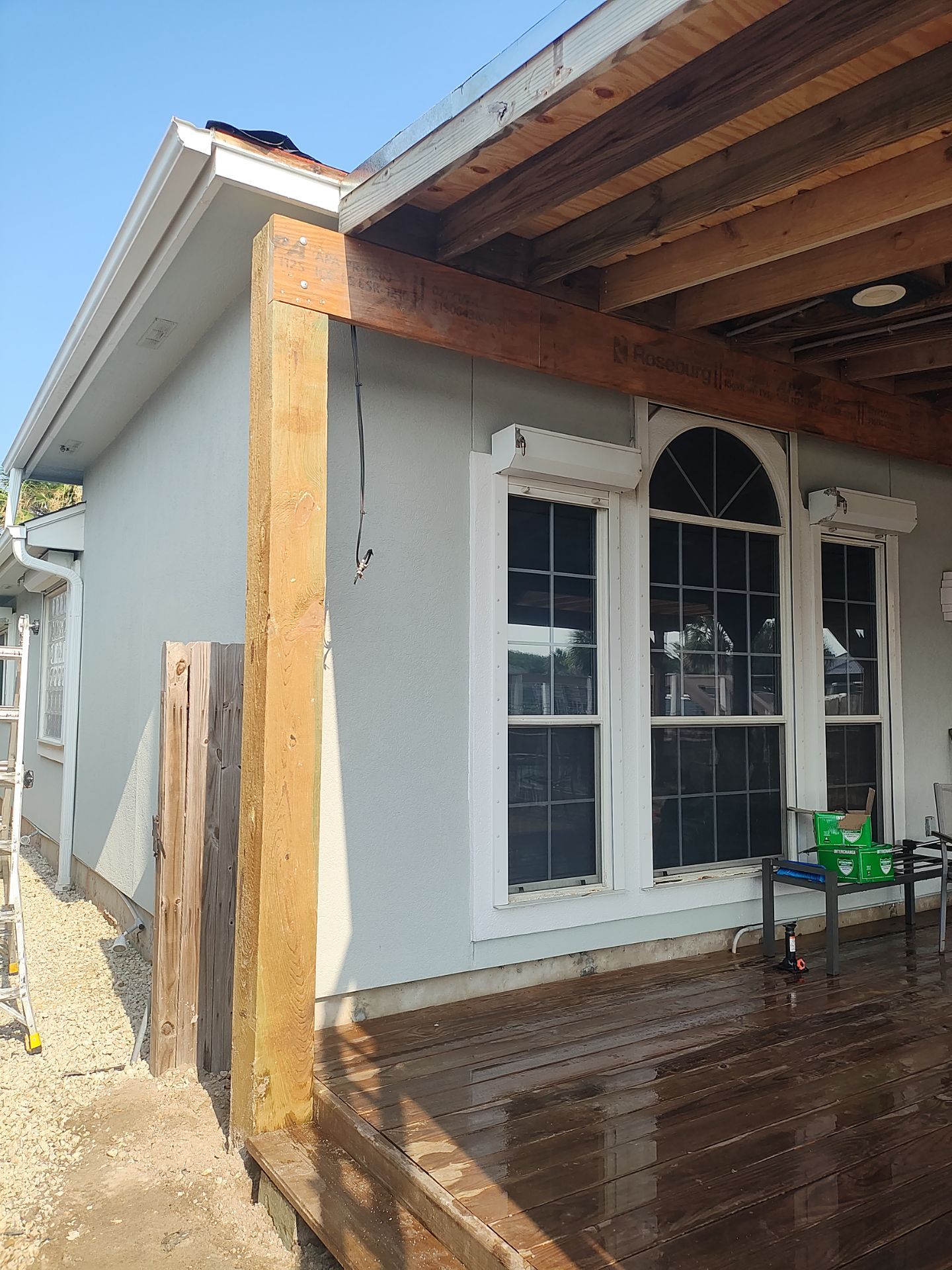 Patio? We got you Covered! by Bayfront Roofing and Construction