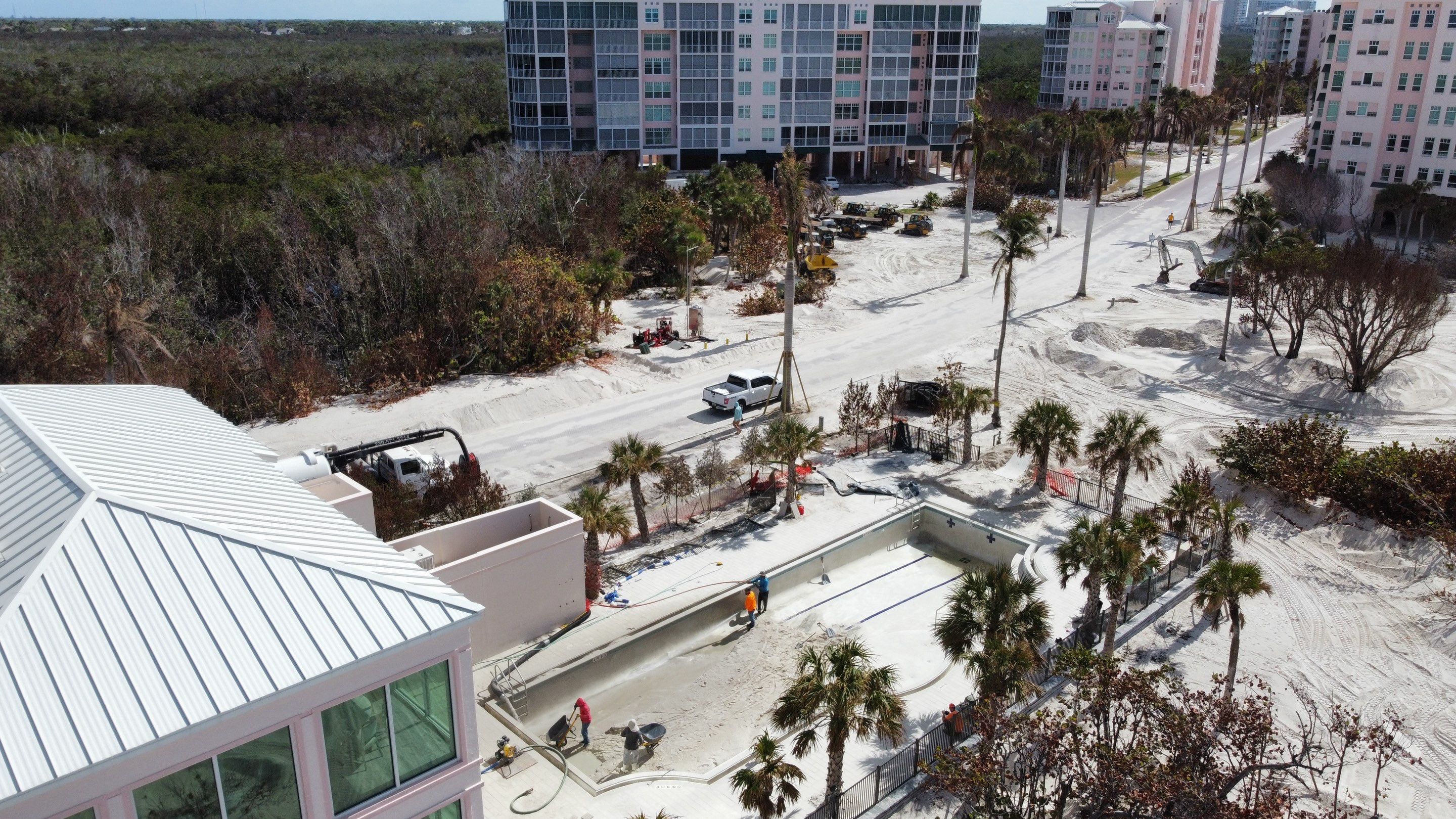 Beachside Community Club Pool Cleanout by Don Mar, Inc. Storm Water Solutions