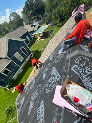 Residential Roofing Repair using Owen's Corning Duration (Lifetime) Shingles