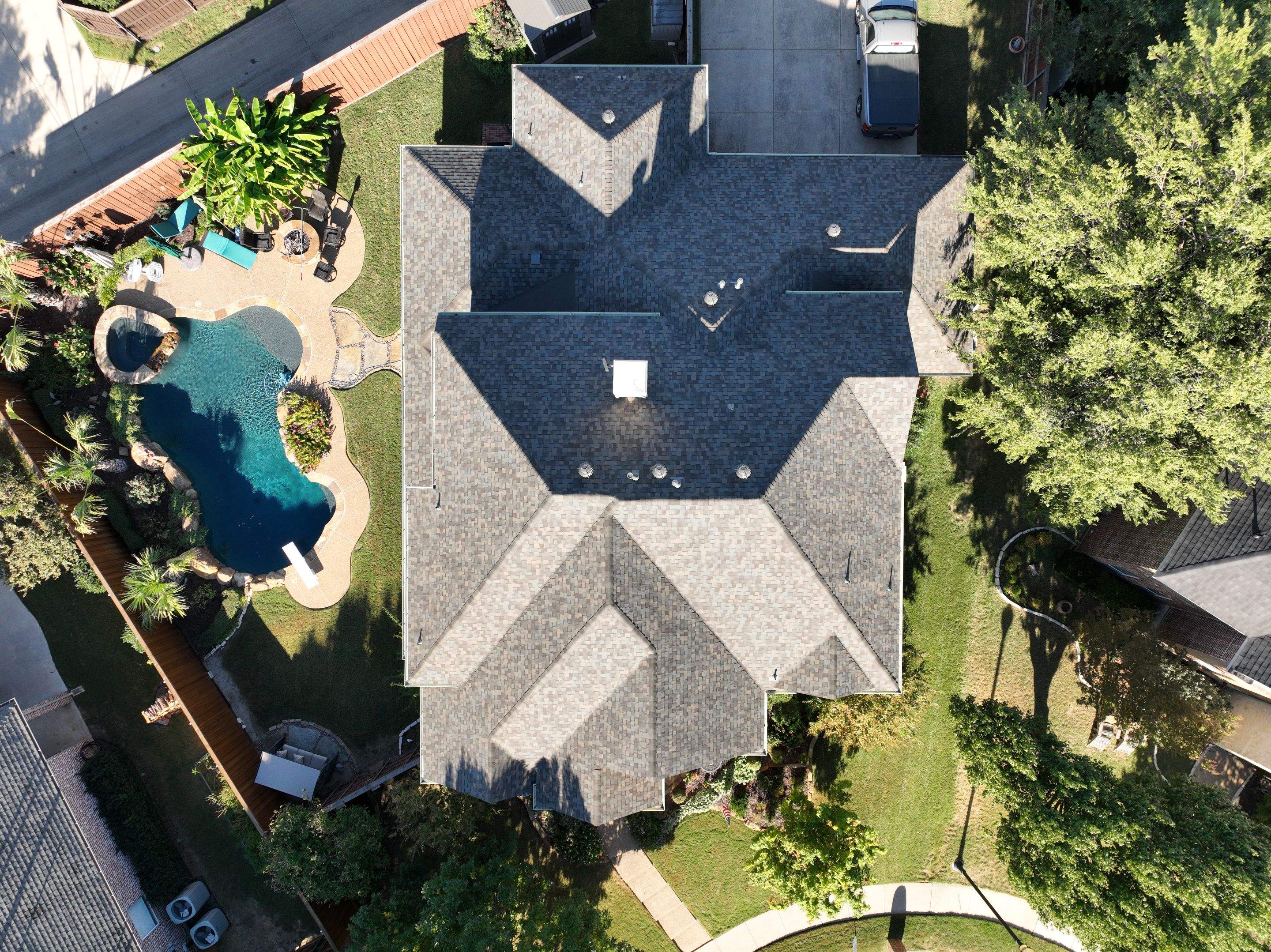 Residential Roofing Installation using Certainteed Landmark Max Def Weather Wood by Becker Roofing and Exteriors