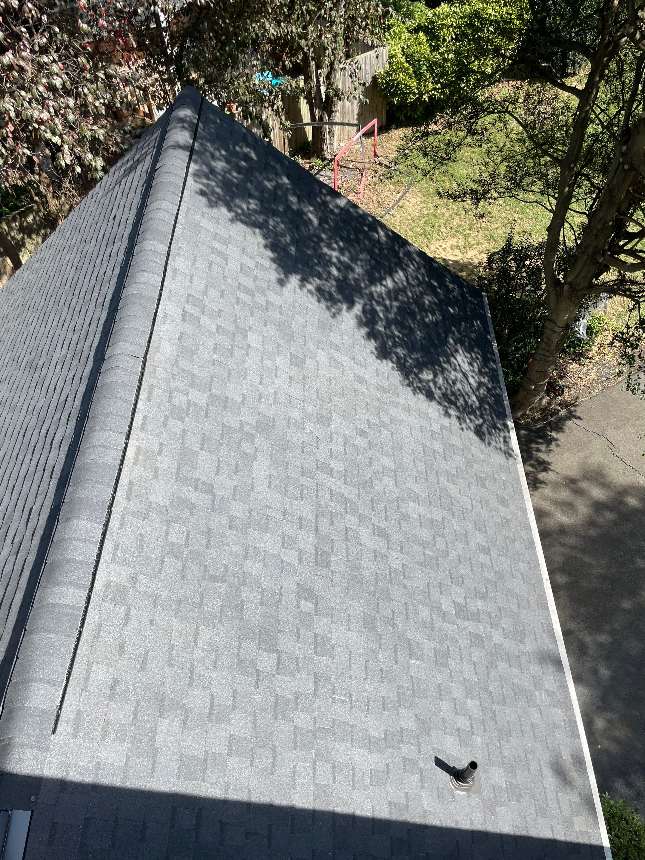 Falls Church: Residential Roof Replacement with CertainTeed Landmark in Moire Black  by RM Banning, Inc.