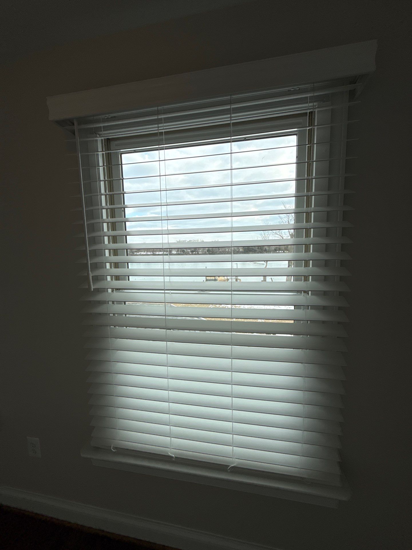 Faux Wood Blinds Project in Broomes Island, MD by Southern Maryland Custom Blinds