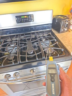Gas Oven Igniter and Burner Tube Replacement in Leesburg