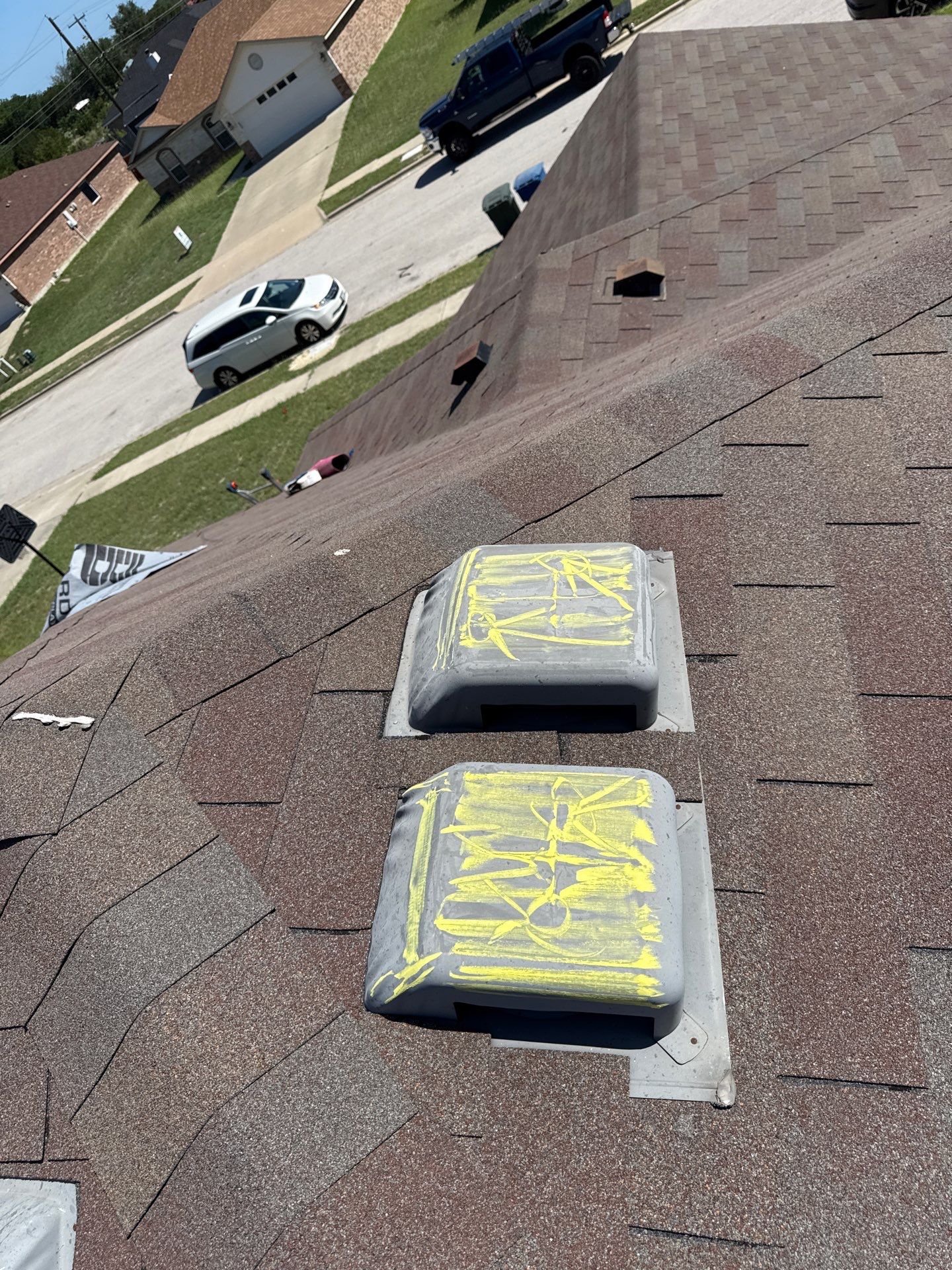 Residential Roof Replacement using GAF - Natural Shadow - Weathered Wood by Action Exteriors Austin