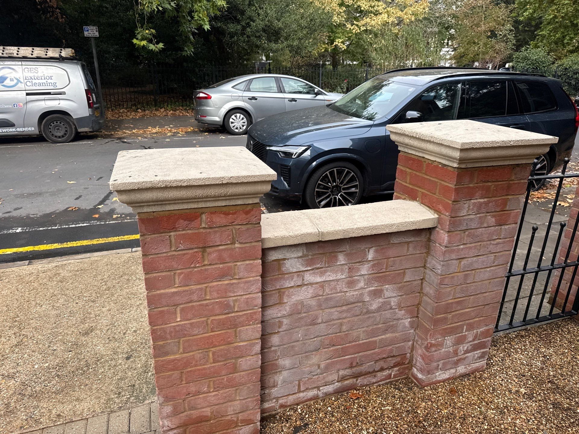 Professional Driveway and Natural Stone Patio Cleaning in Surbiton by Ges Exterior Cleaning ltd
