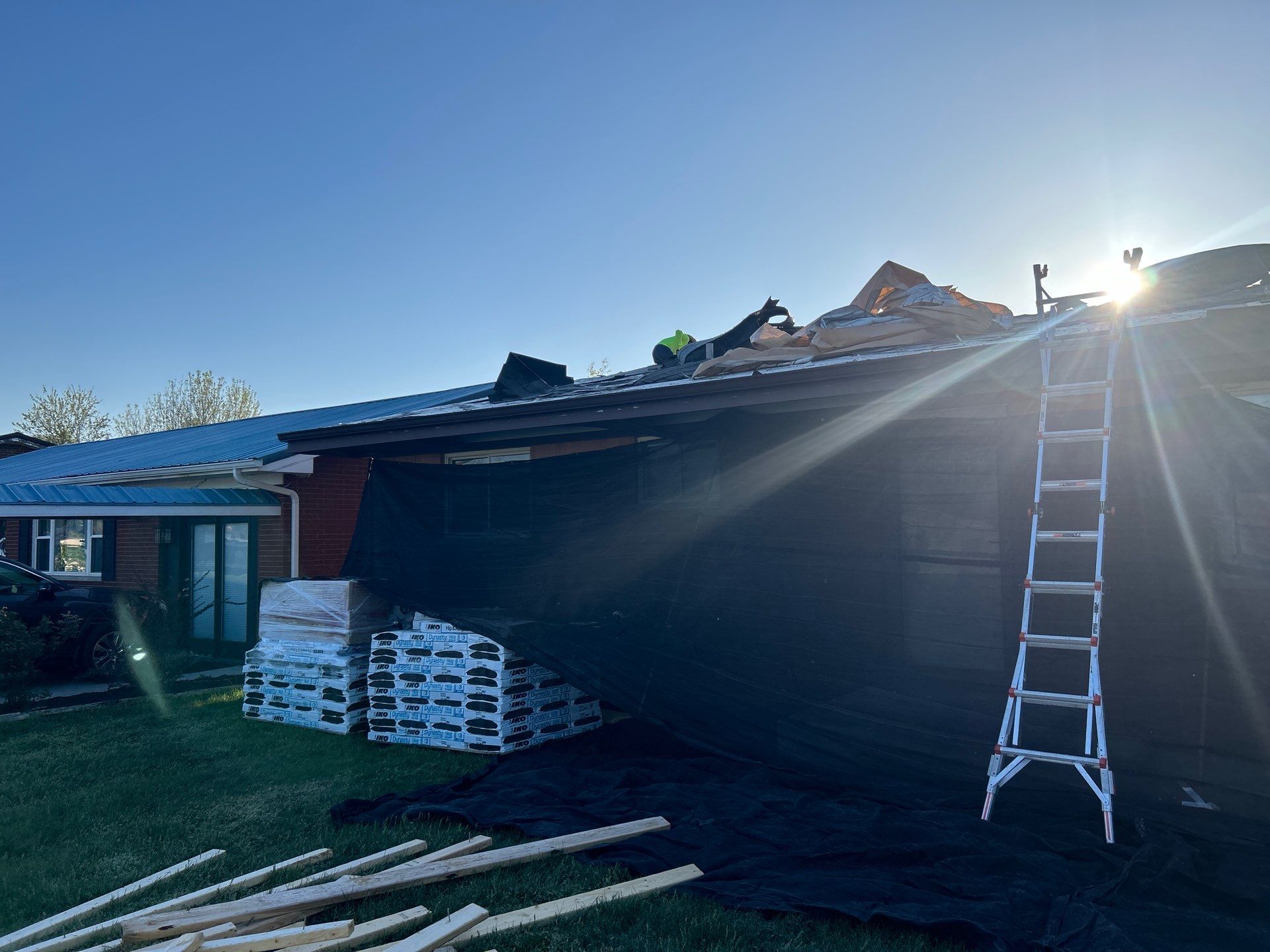 Roof Replacement in South Point, OH | IKO Dynasty Architectural Shingles by Mr. Roofer
