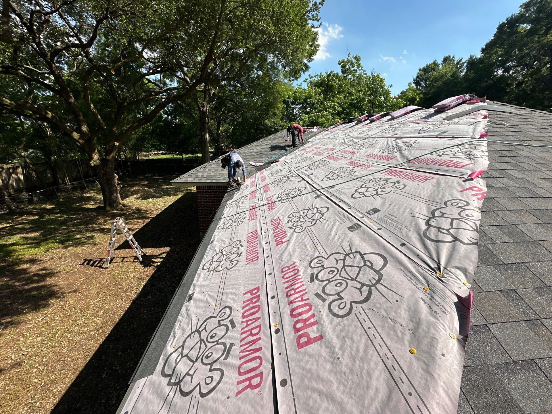 Project in Baytown by Motion Roofing